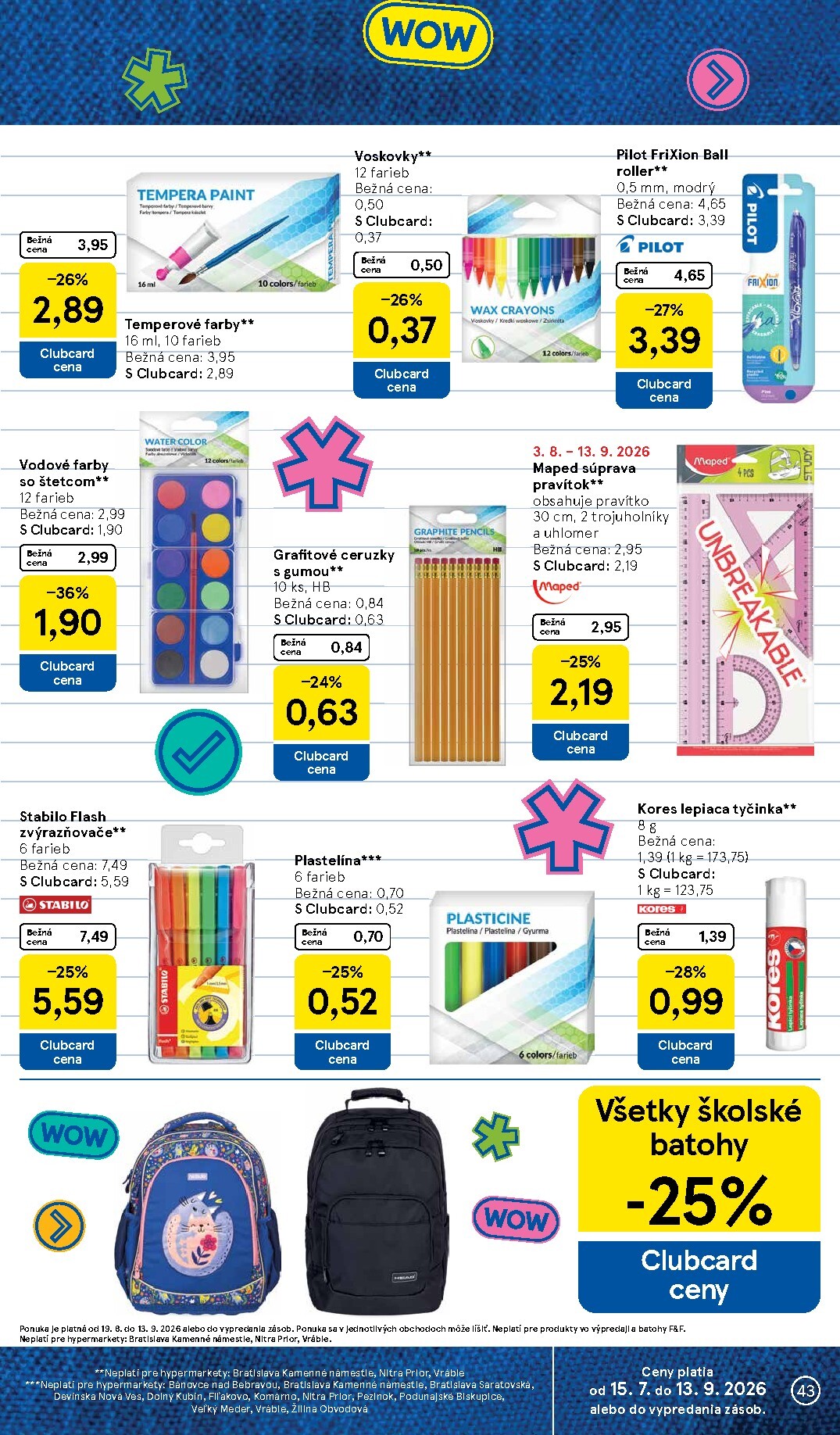 tesco - Nový Tesco leták od stredy, 19.08.2026 do utorka, 25.08.2026 - page: 43