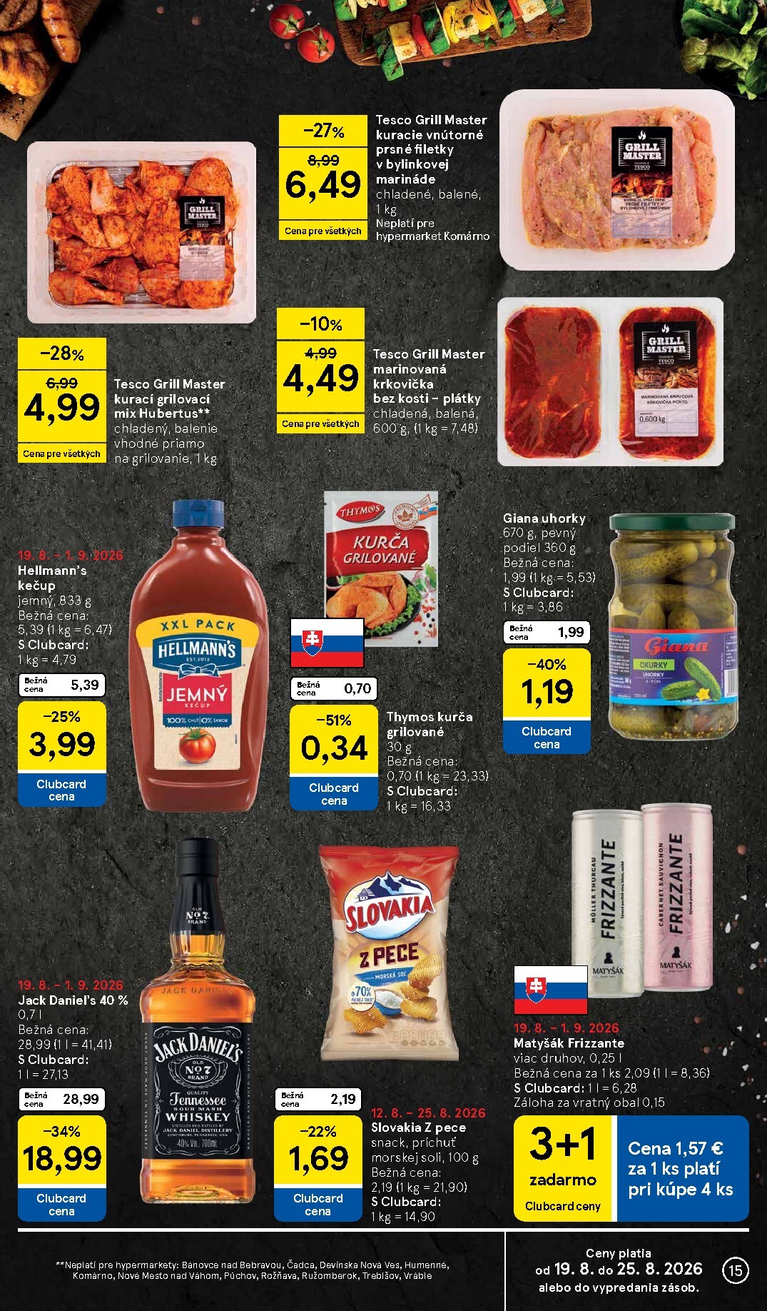 tesco - Nový Tesco leták od stredy, 19.08.2026 do utorka, 25.08.2026 - page: 15