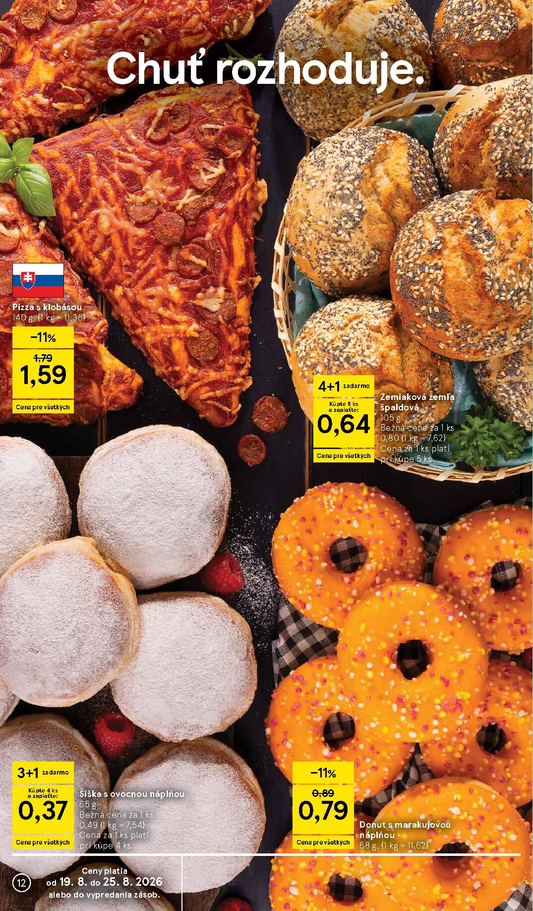 tesco - Nový Tesco supermarket leták od stredy, 19.08.2026 do utorka, 25.08.2026 - page: 12