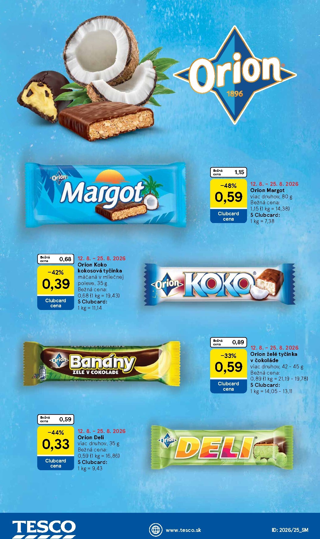 tesco - Nový Tesco supermarket leták od stredy, 19.08.2026 do utorka, 25.08.2026 - page: 30