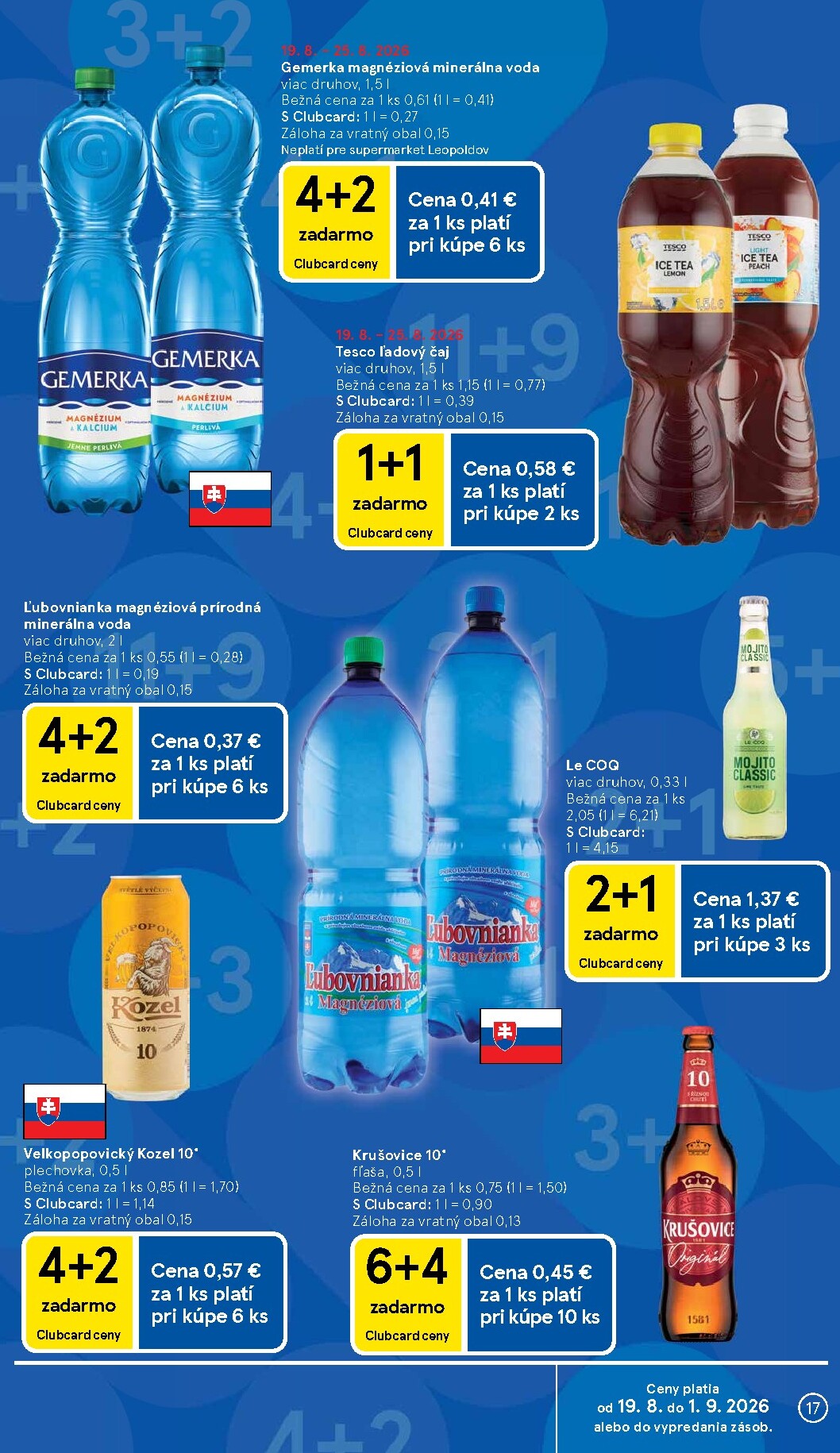 tesco - Nový Tesco supermarket leták od stredy, 19.08.2026 do utorka, 25.08.2026 - page: 17