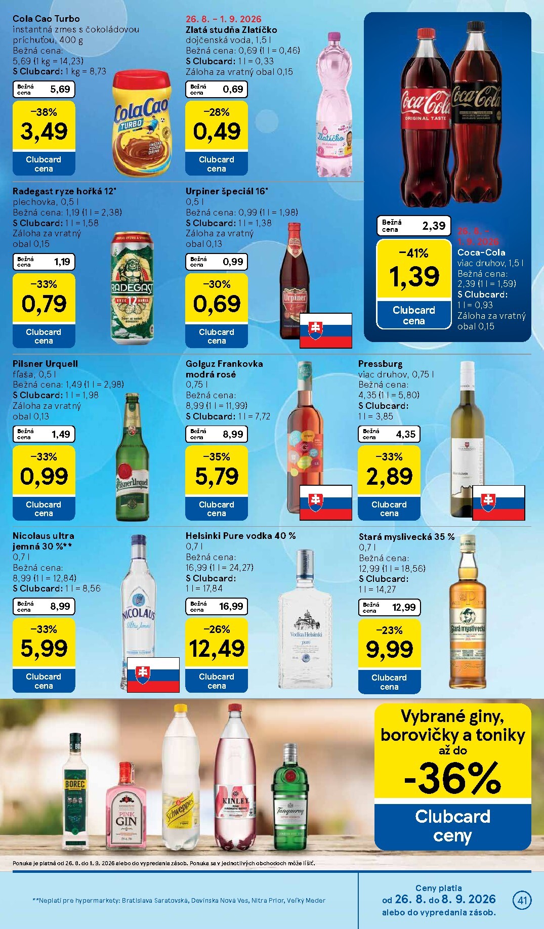 tesco - Nový Tesco leták od stredy, 26.08.2026 do utorka, 01.09.2026 - page: 41
