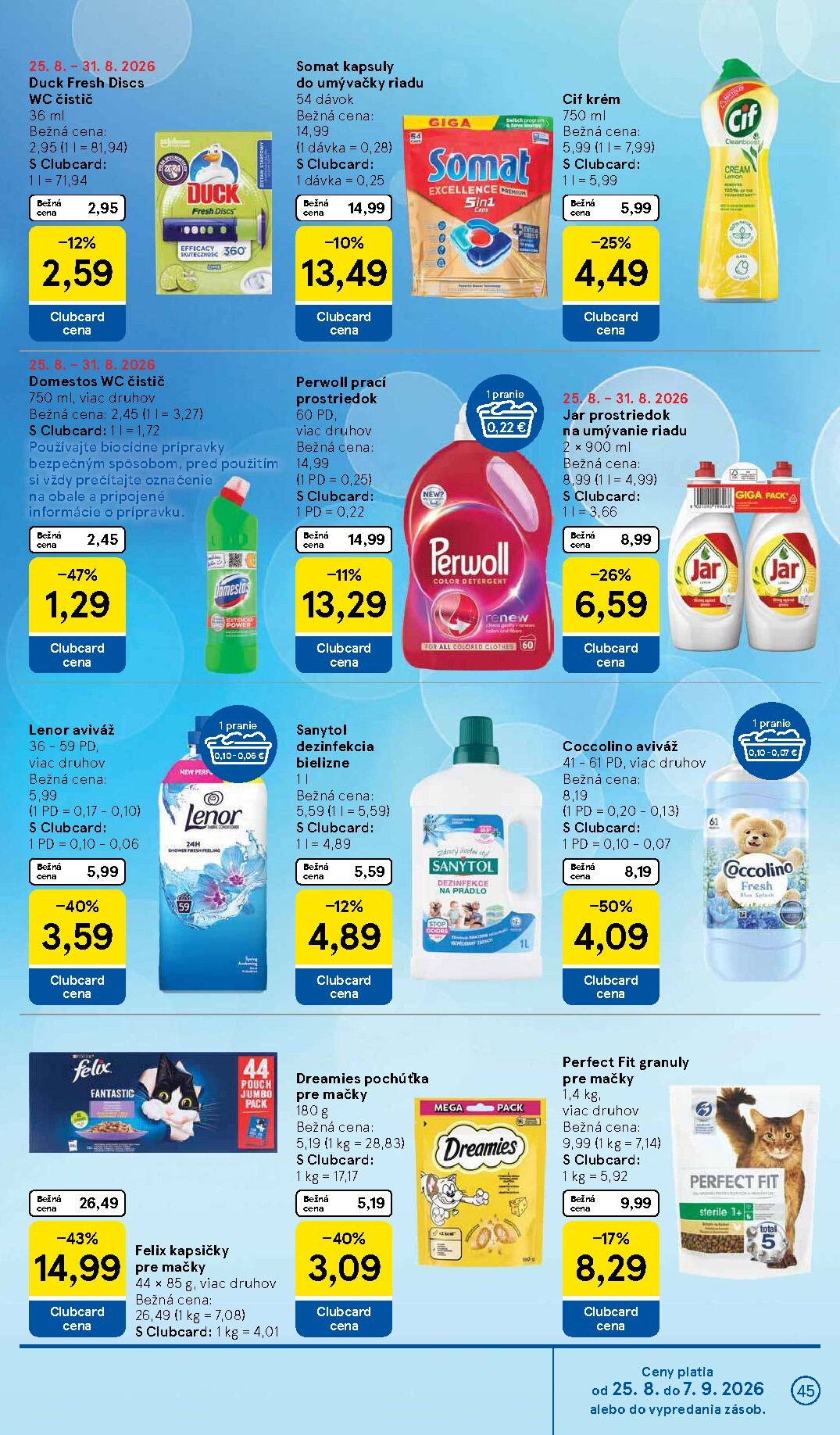 tesco - Nový Tesco leták od stredy, 26.08.2026 do utorka, 01.09.2026 - page: 45