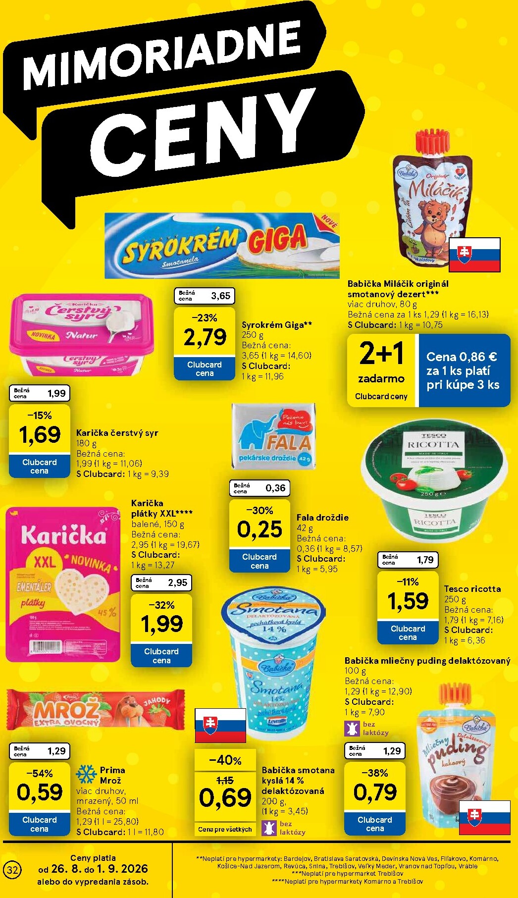 tesco - Nový Tesco leták od stredy, 26.08.2026 do utorka, 01.09.2026 - page: 32
