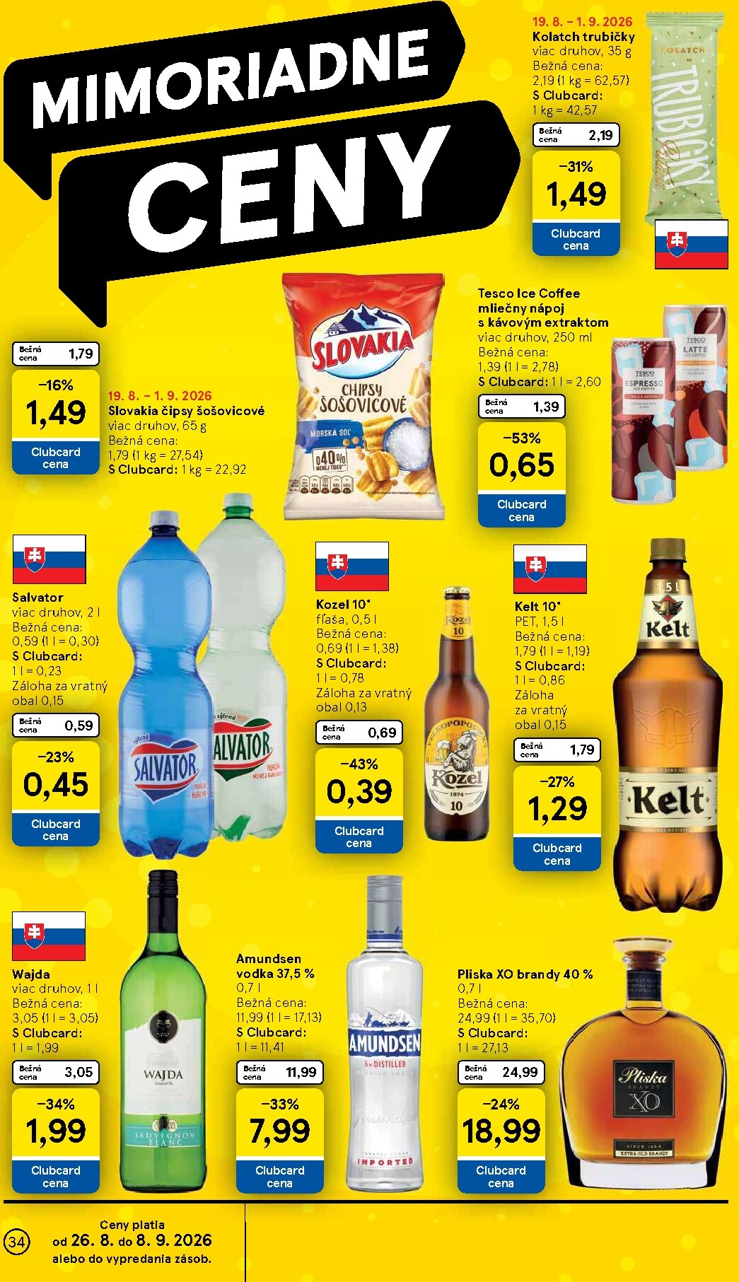 tesco - Nový Tesco leták od stredy, 26.08.2026 do utorka, 01.09.2026 - page: 34
