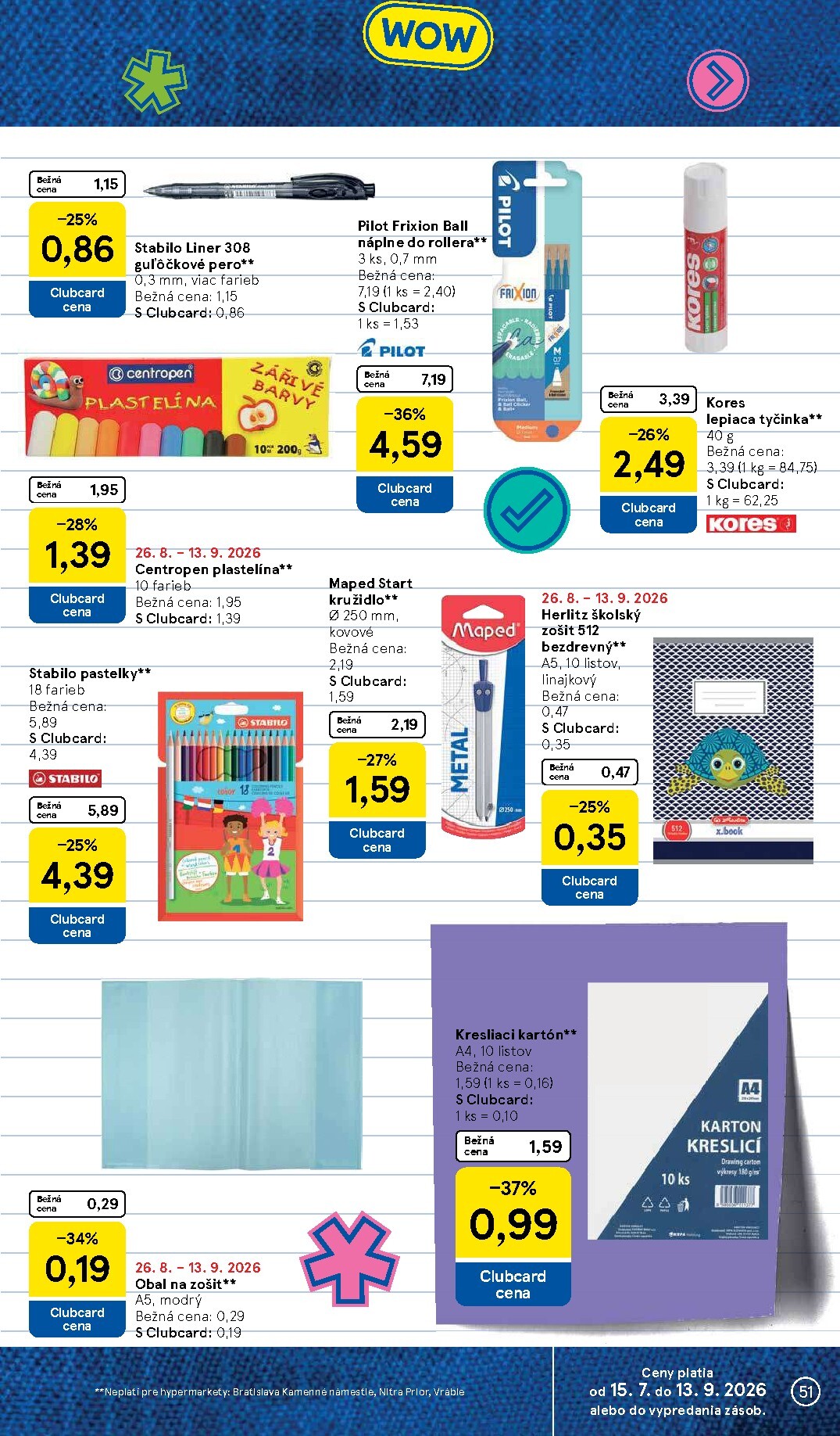 tesco - Nový Tesco leták od stredy, 26.08.2026 do utorka, 01.09.2026 - page: 51