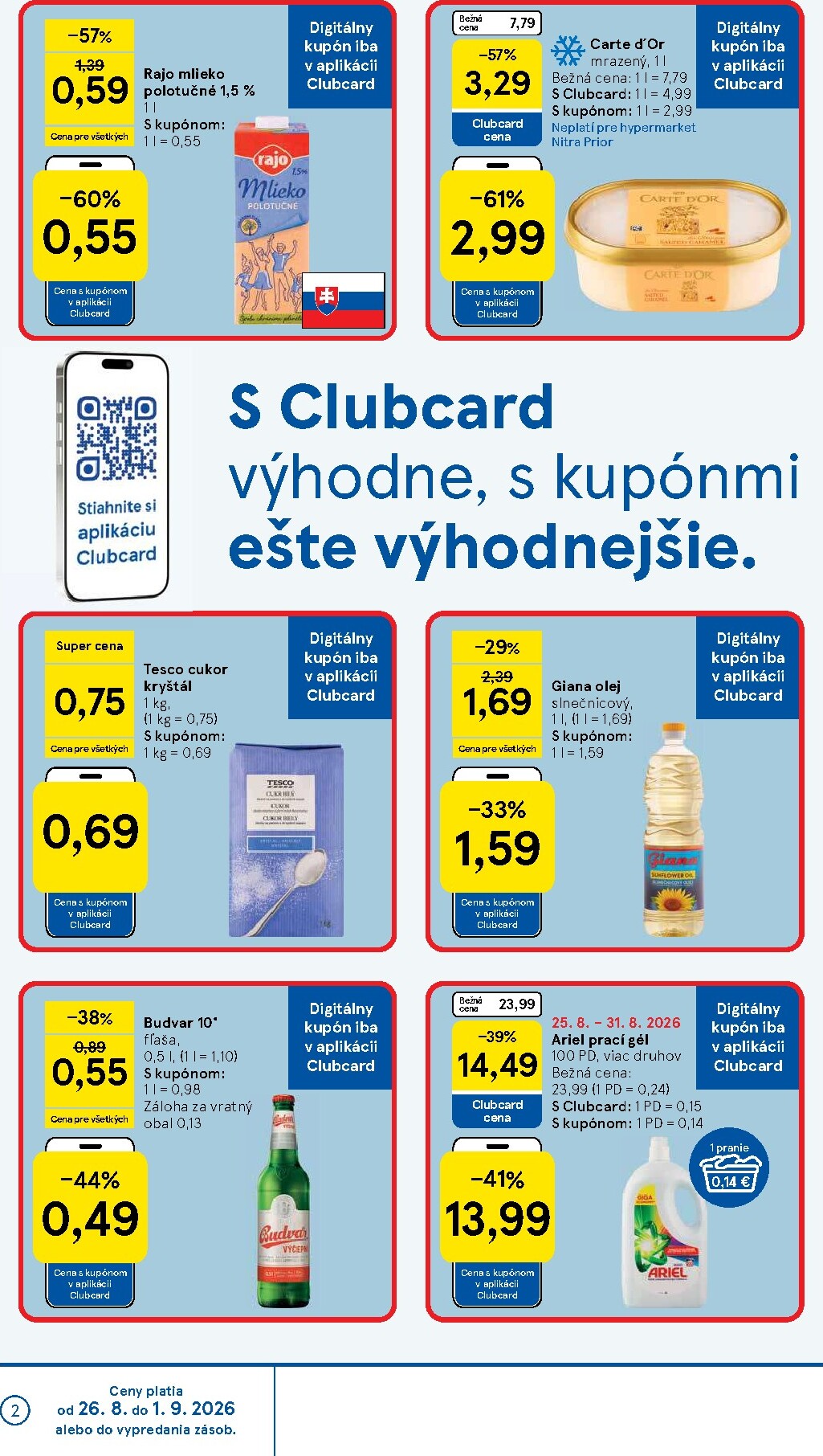 tesco - Nový Tesco leták od stredy, 26.08.2026 do utorka, 01.09.2026 - page: 2