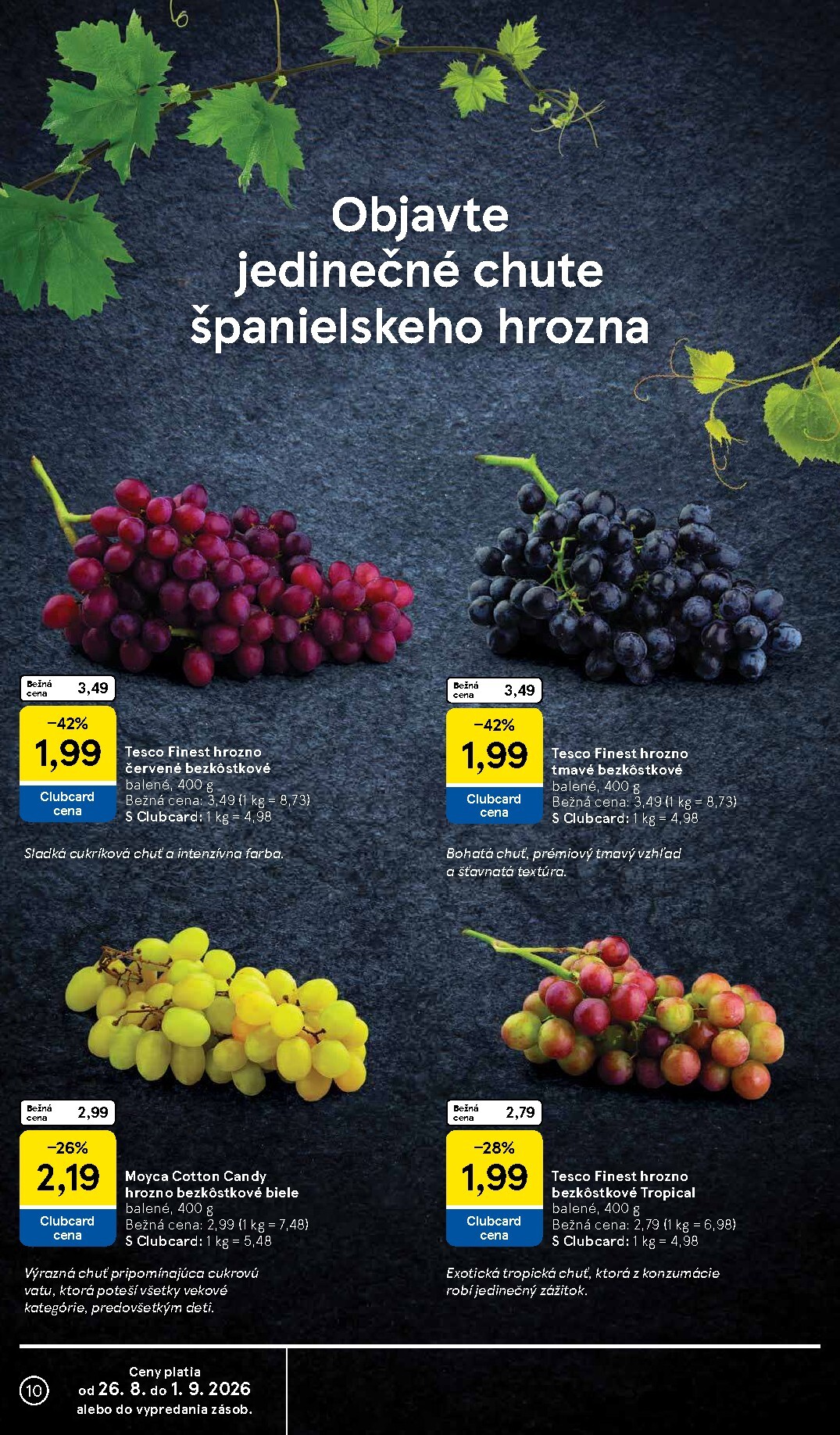 tesco - Nový Tesco leták od stredy, 26.08.2026 do utorka, 01.09.2026 - page: 10