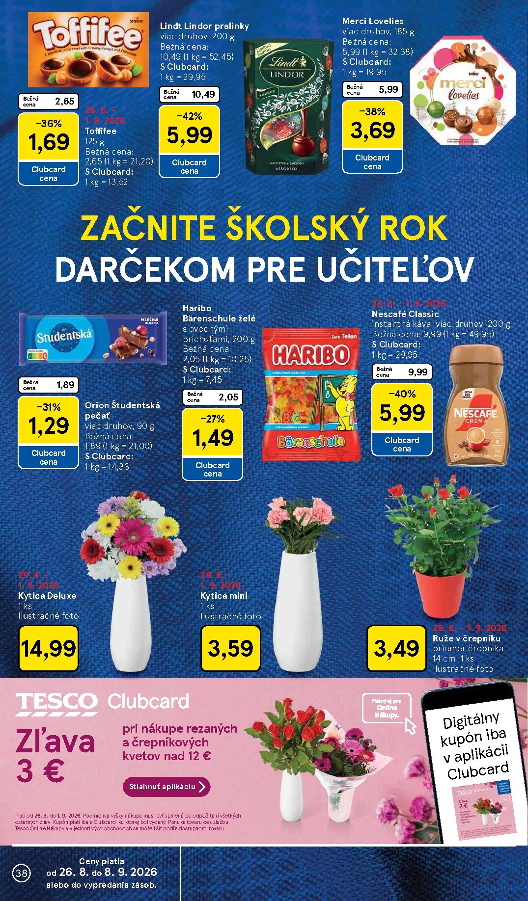 tesco - Nový Tesco leták od stredy, 26.08.2026 do utorka, 01.09.2026 - page: 38