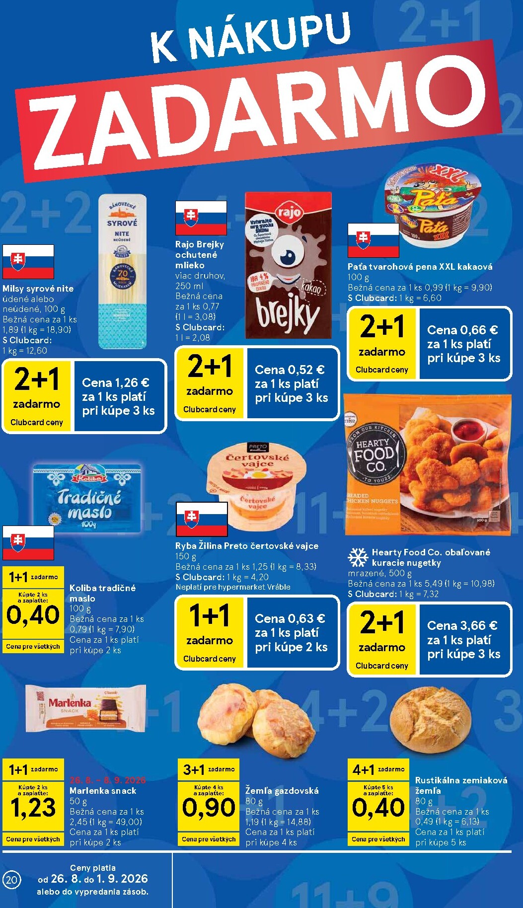 tesco - Nový Tesco leták od stredy, 26.08.2026 do utorka, 01.09.2026 - page: 20