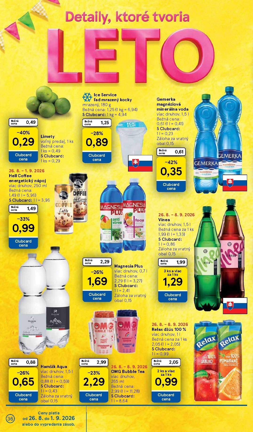 tesco - Nový Tesco leták od stredy, 26.08.2026 do utorka, 01.09.2026 - page: 36