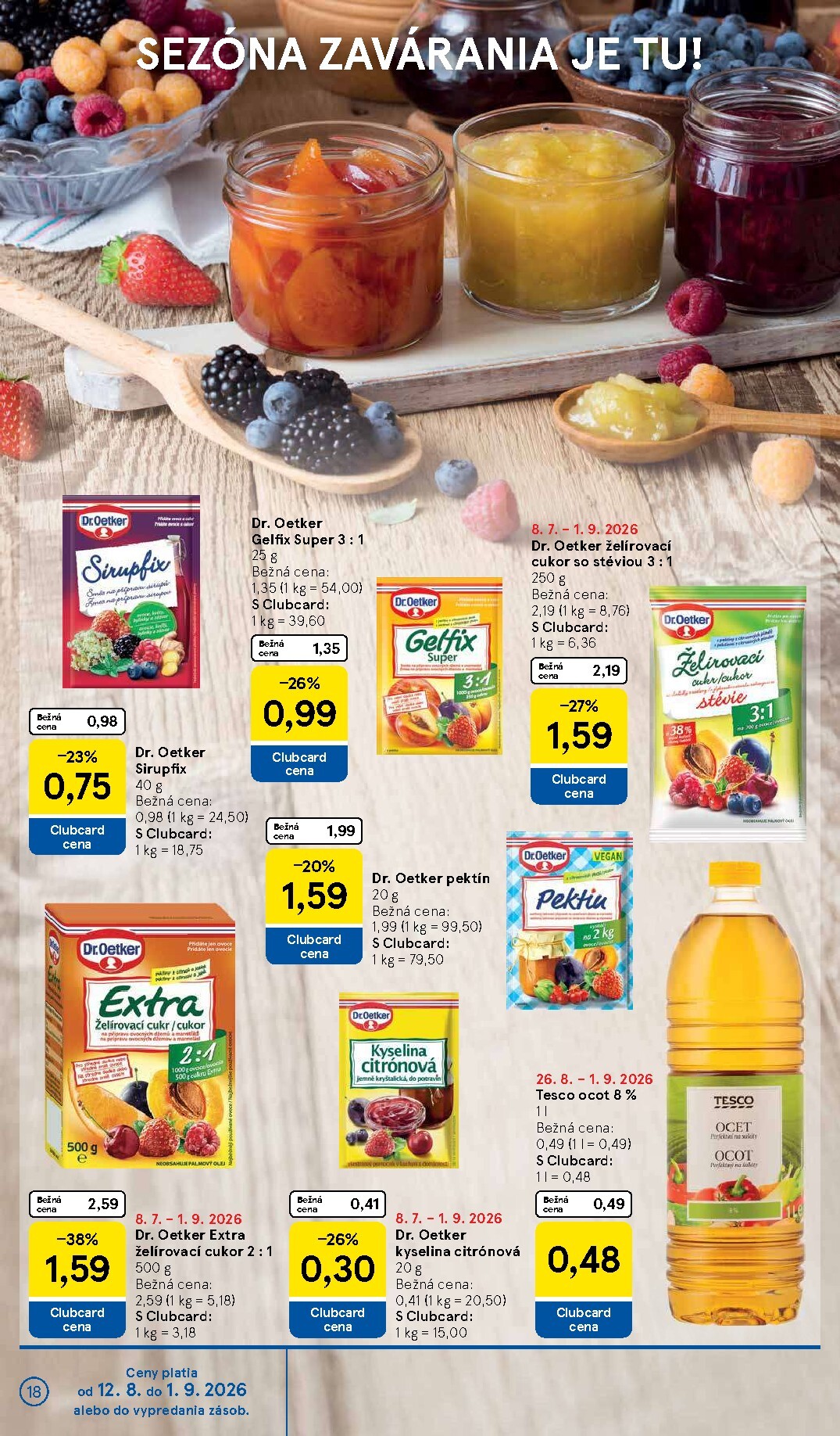 tesco - Nový Tesco leták od stredy, 26.08.2026 do utorka, 01.09.2026 - page: 18