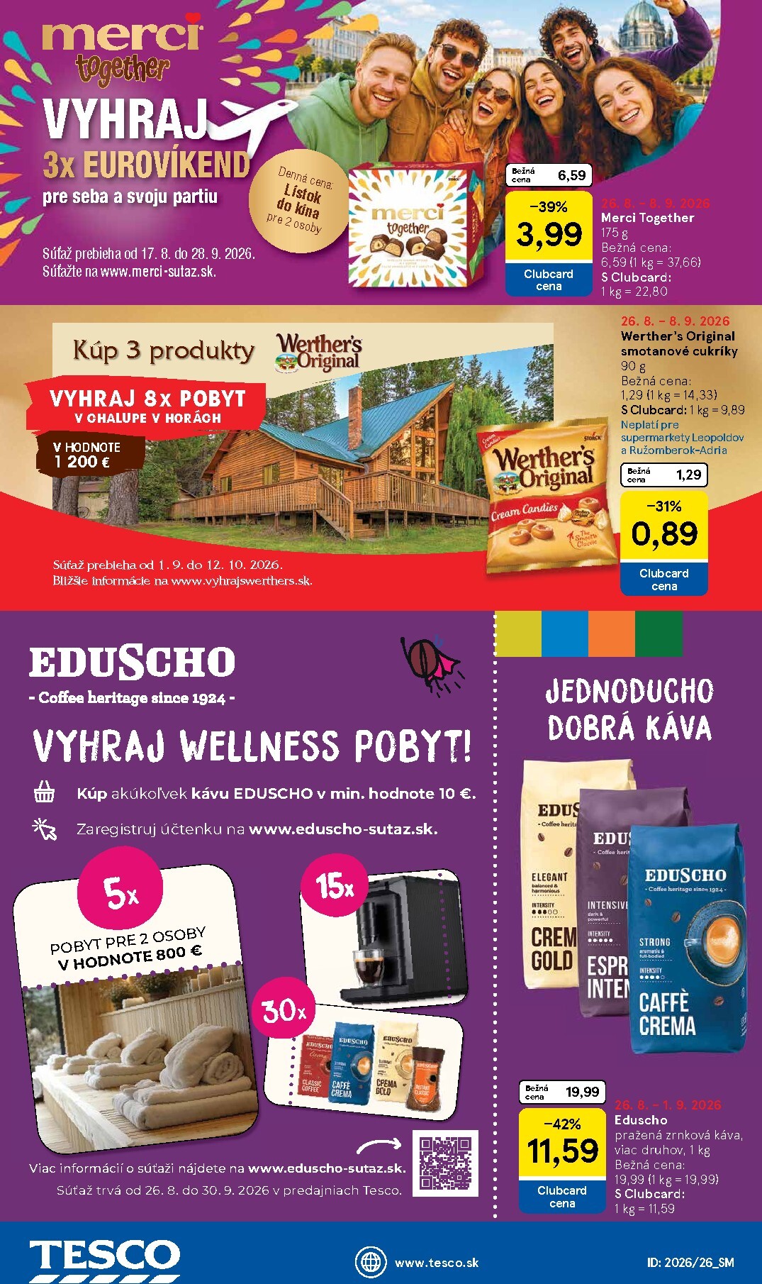 tesco - Nový Tesco supermarket leták od stredy, 26.08.2026 do utorka, 01.09.2026 - page: 38