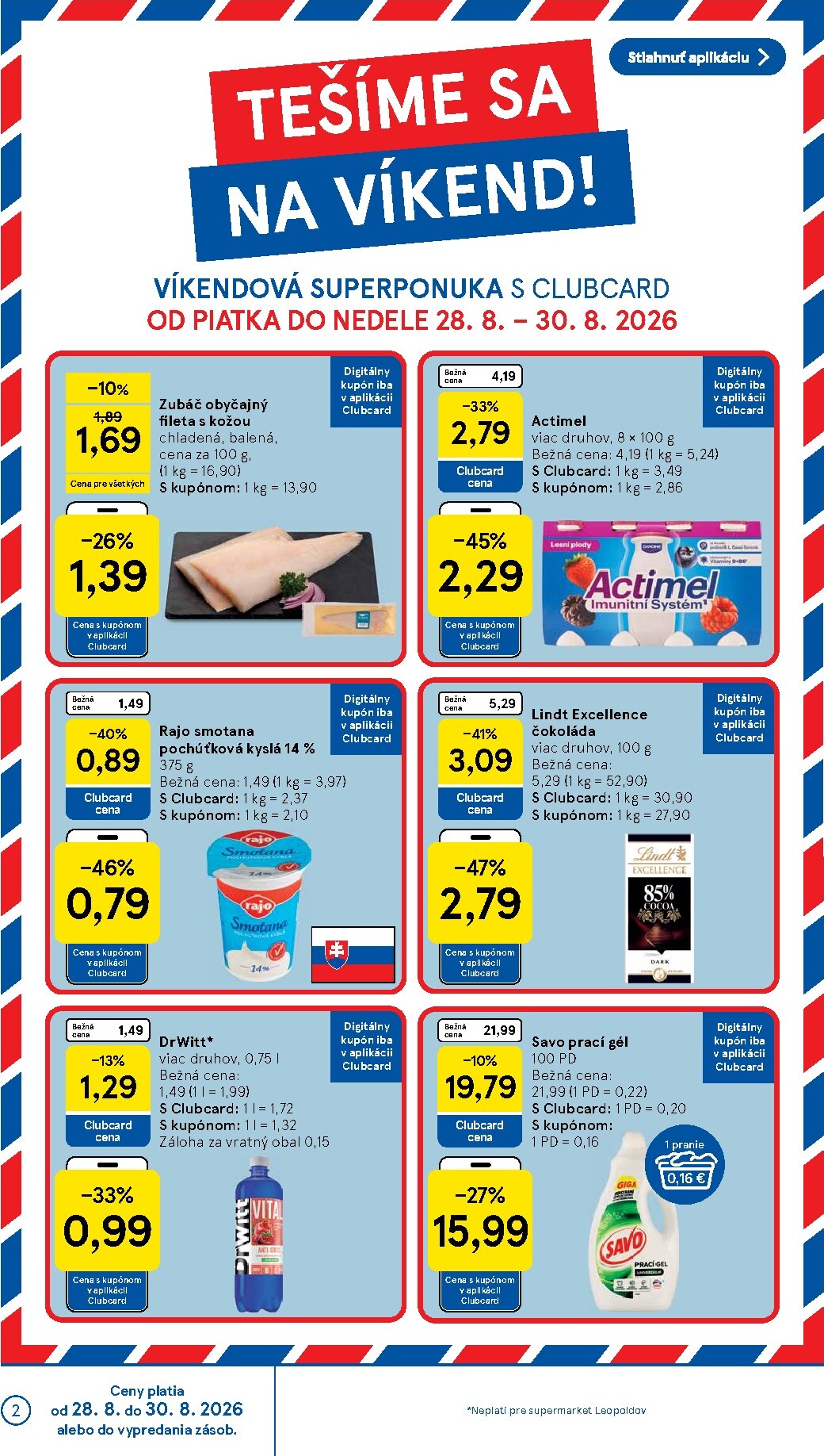 tesco - Nový Tesco supermarket leták od stredy, 26.08.2026 do utorka, 01.09.2026 - page: 2
