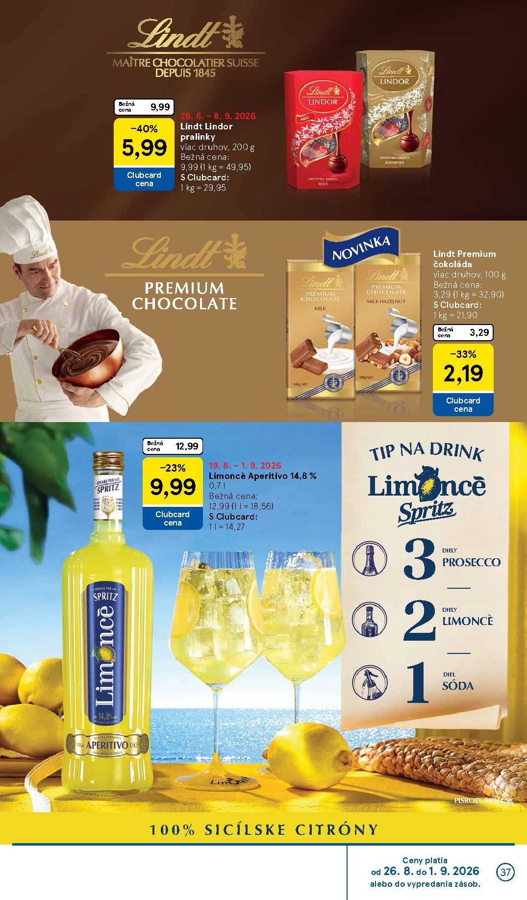 tesco - Nový Tesco supermarket leták od stredy, 26.08.2026 do utorka, 01.09.2026 - page: 37