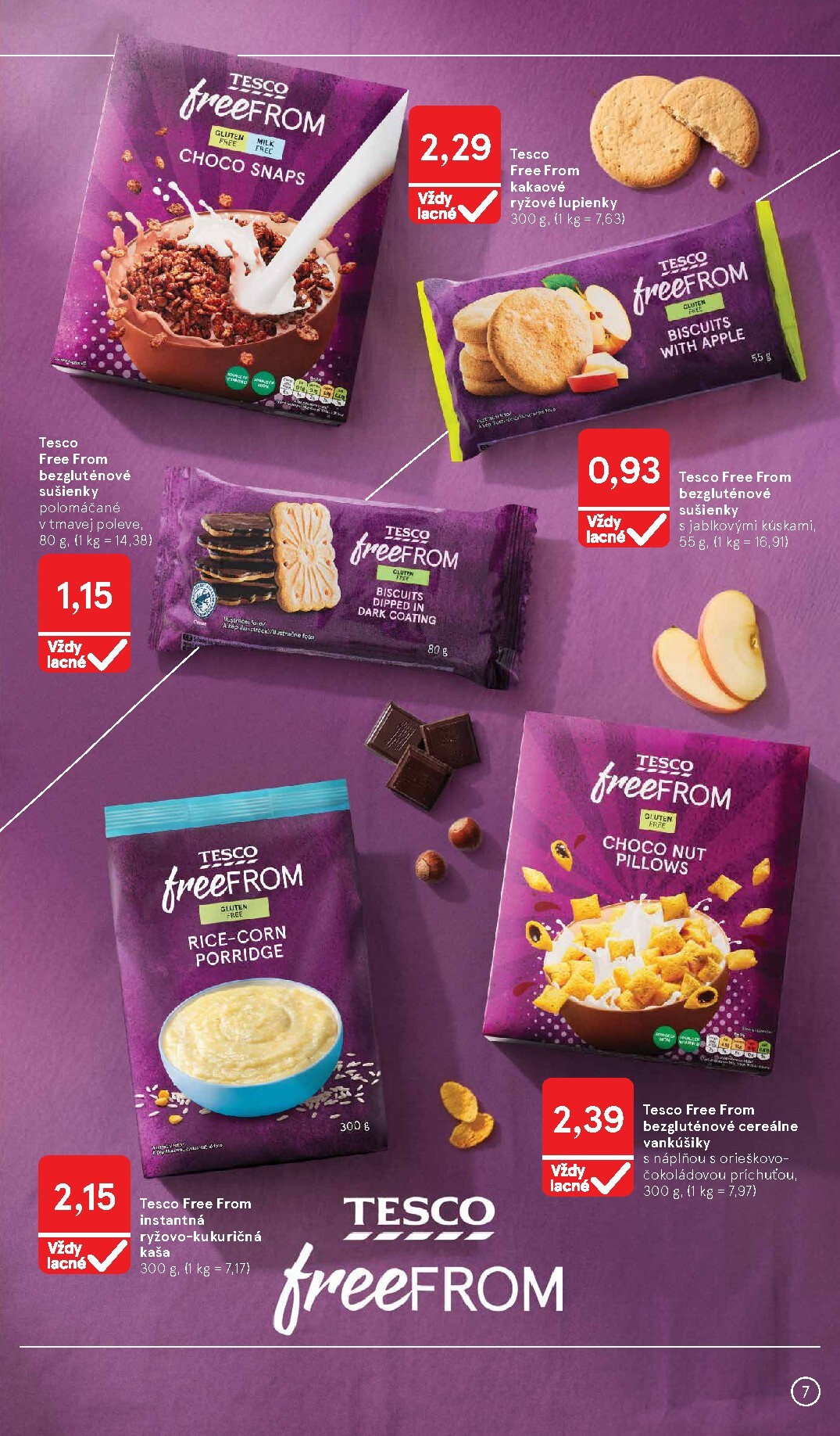 tesco - Aktuálny Tesco - Vlastné značky leták od pondelka, 24.08.2026 do nedele, 20.09.2026 - page: 7