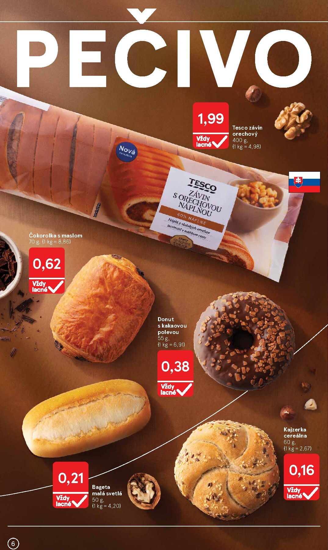 tesco - Aktuálny Tesco - Vlastné značky leták od pondelka, 24.08.2026 do nedele, 20.09.2026 - page: 6