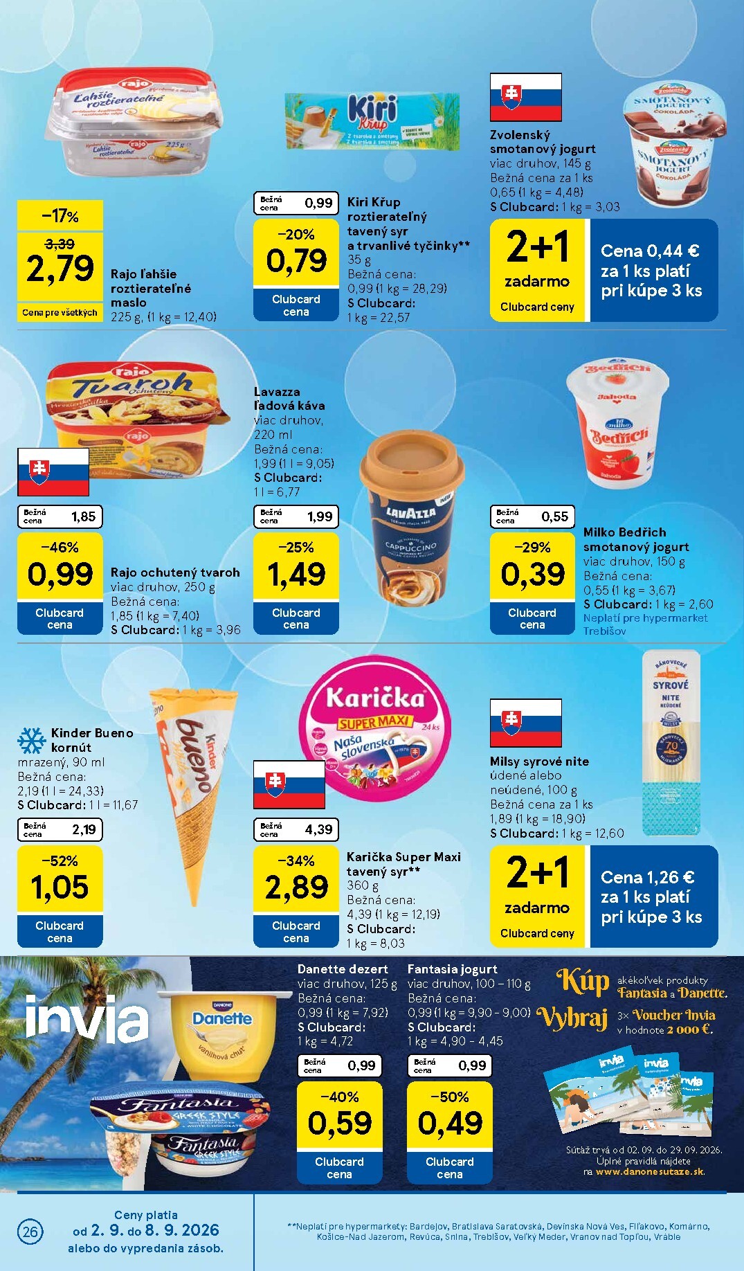 tesco - Nový Tesco leták od stredy, 02.09.2026 do utorka, 08.09.2026 - page: 26
