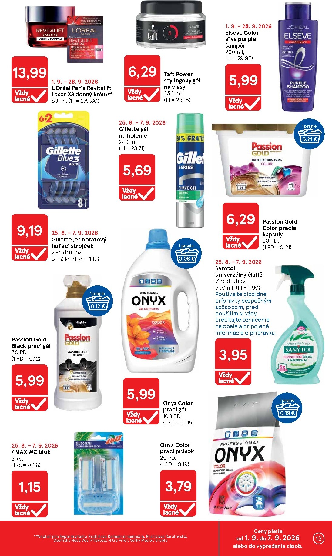tesco - Nový Tesco leták od stredy, 02.09.2026 do utorka, 08.09.2026 - page: 13
