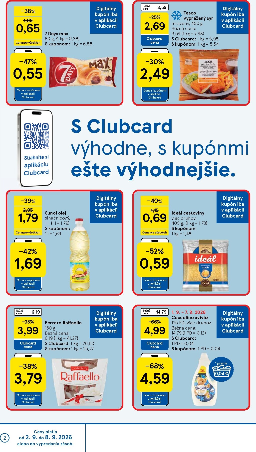 tesco - Nový Tesco leták od stredy, 02.09.2026 do utorka, 08.09.2026 - page: 2