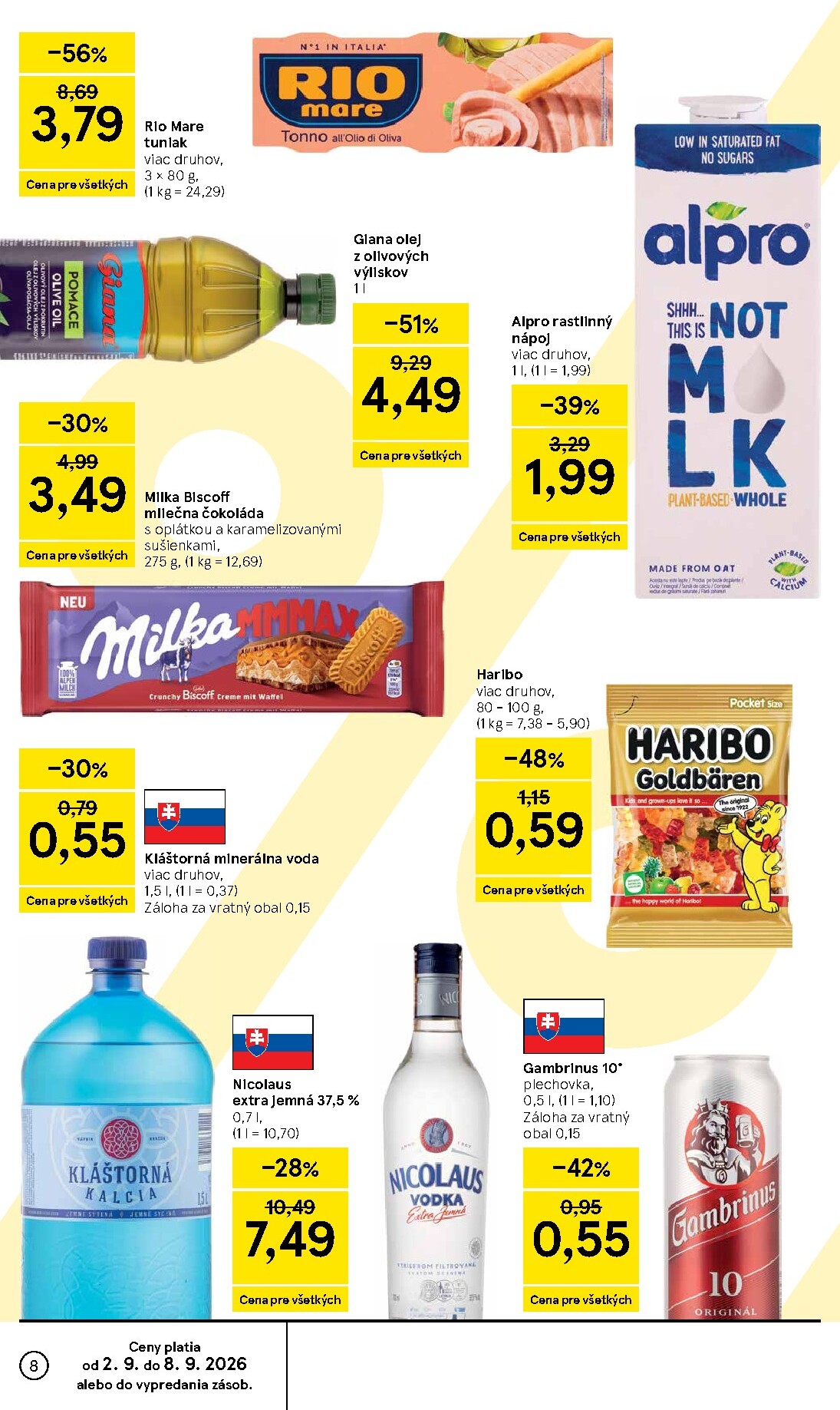 tesco - Nový Tesco leták od stredy, 02.09.2026 do utorka, 08.09.2026 - page: 8