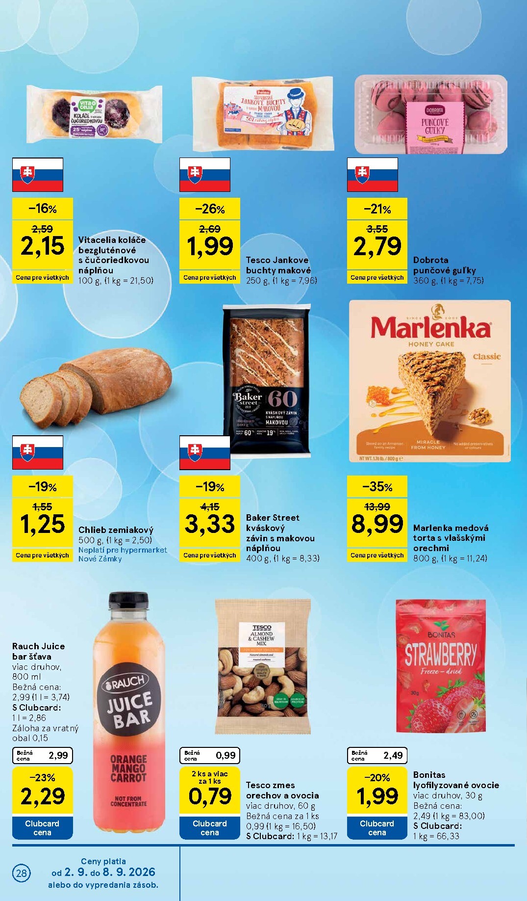 tesco - Nový Tesco leták od stredy, 02.09.2026 do utorka, 08.09.2026 - page: 28