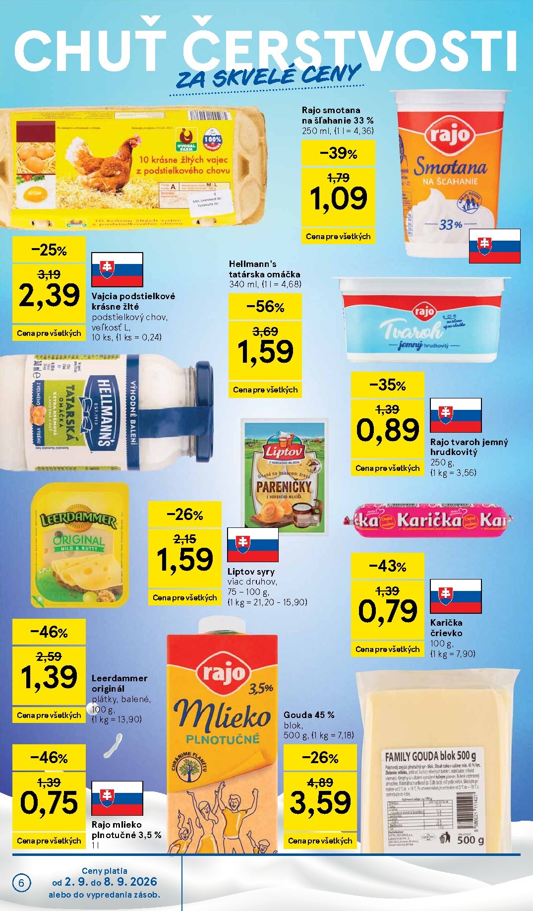 tesco - Nový Tesco leták od stredy, 02.09.2026 do utorka, 08.09.2026 - page: 6