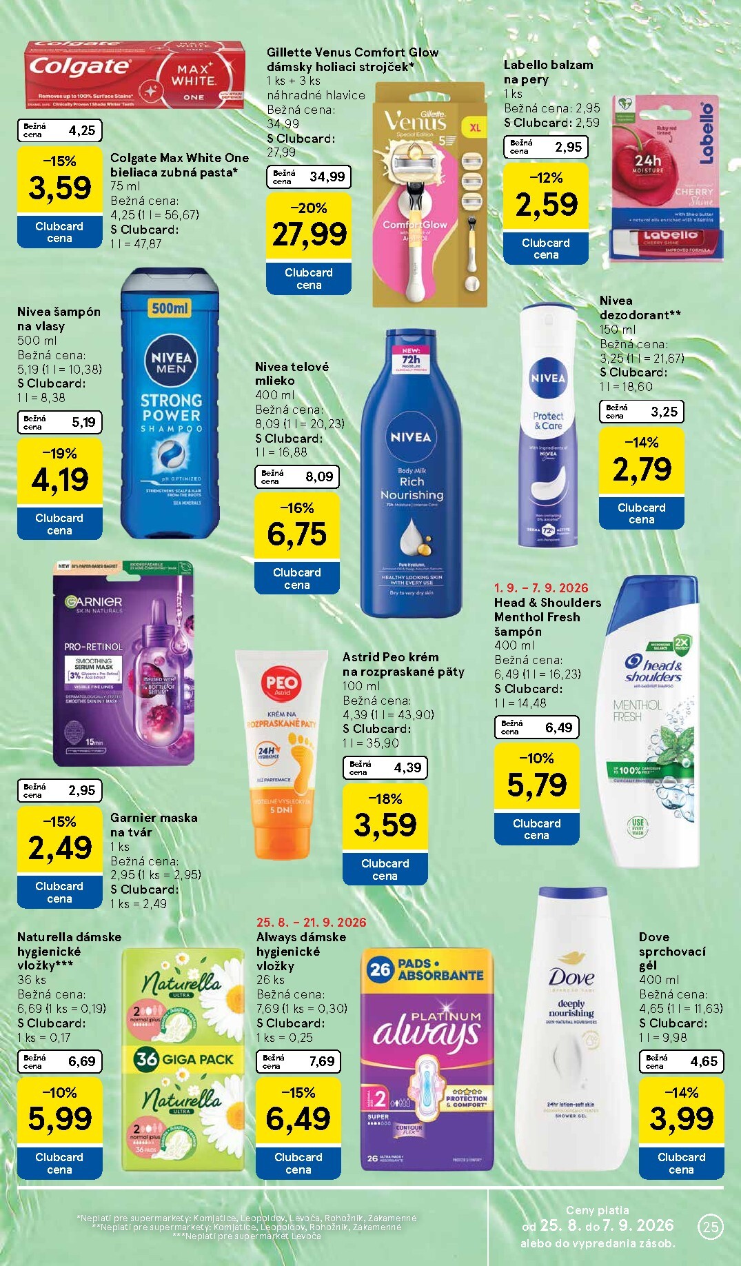 tesco - Nový Tesco supermarket leták od stredy, 02.09.2026 do utorka, 08.09.2026 - page: 25
