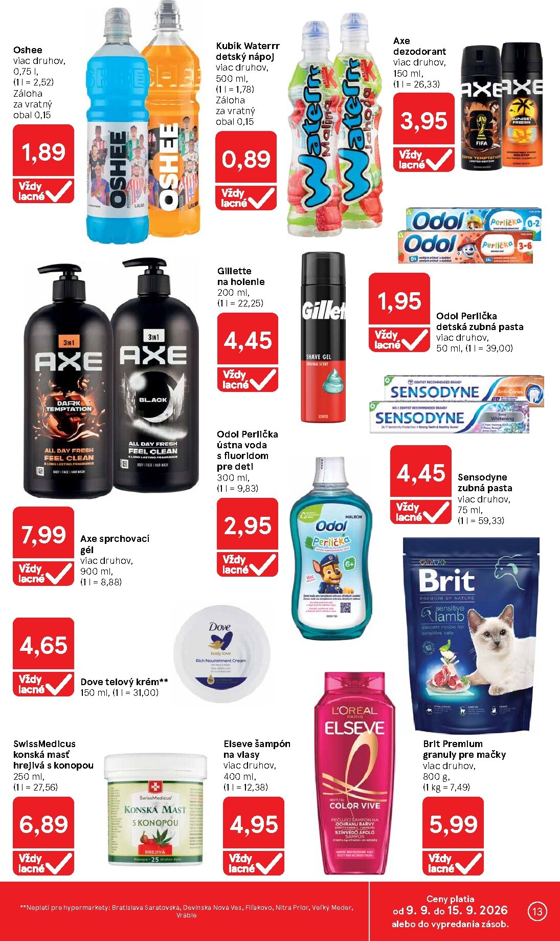 tesco - Nový Tesco leták od stredy, 09.09.2026 do utorka, 15.09.2026 - page: 13