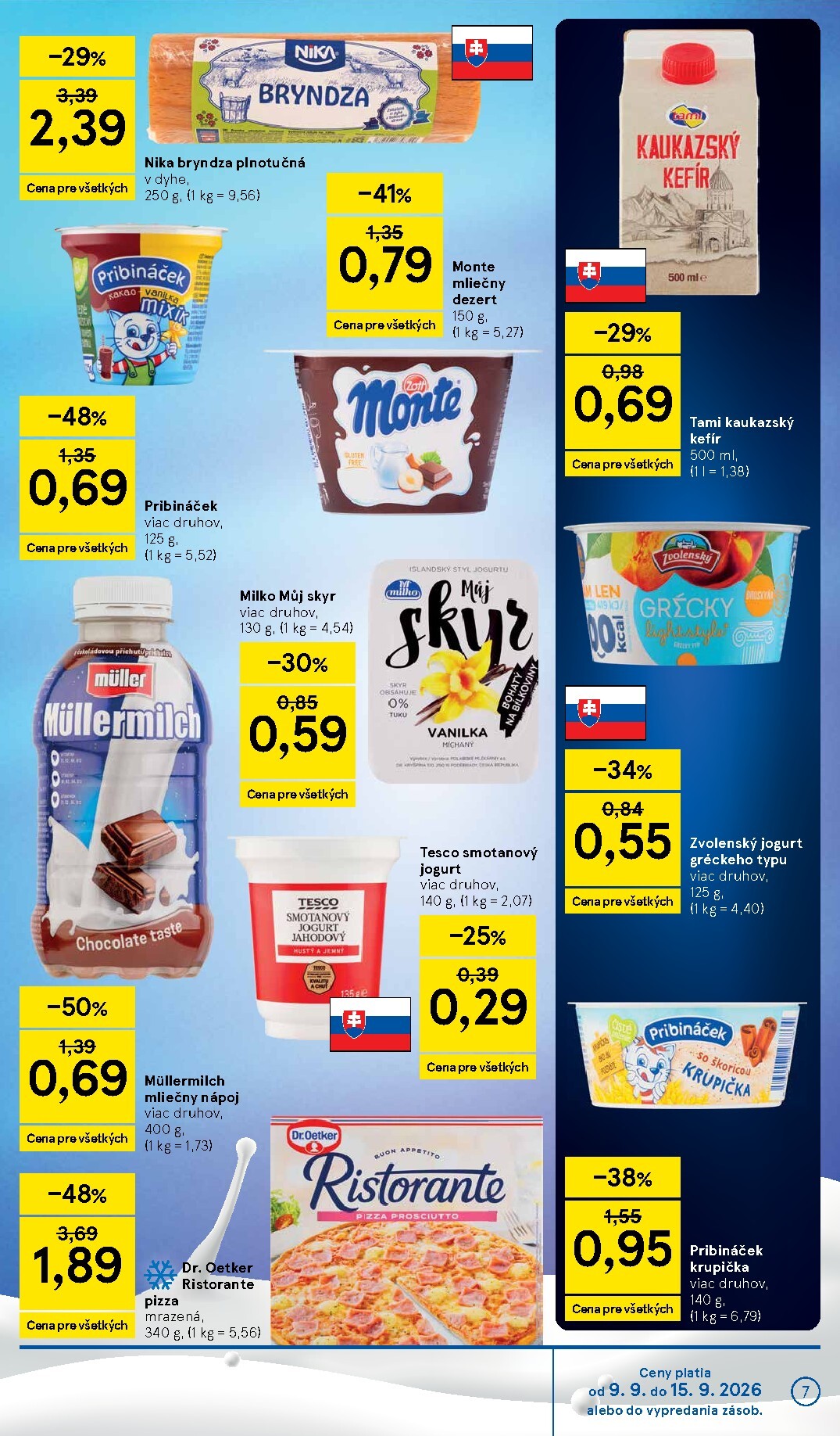 tesco - Nový Tesco leták od stredy, 09.09.2026 do utorka, 15.09.2026 - page: 7