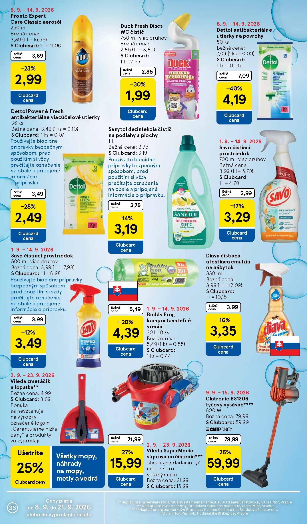 tesco - Nový Tesco leták od stredy, 09.09.2026 do utorka, 15.09.2026 - page: 36