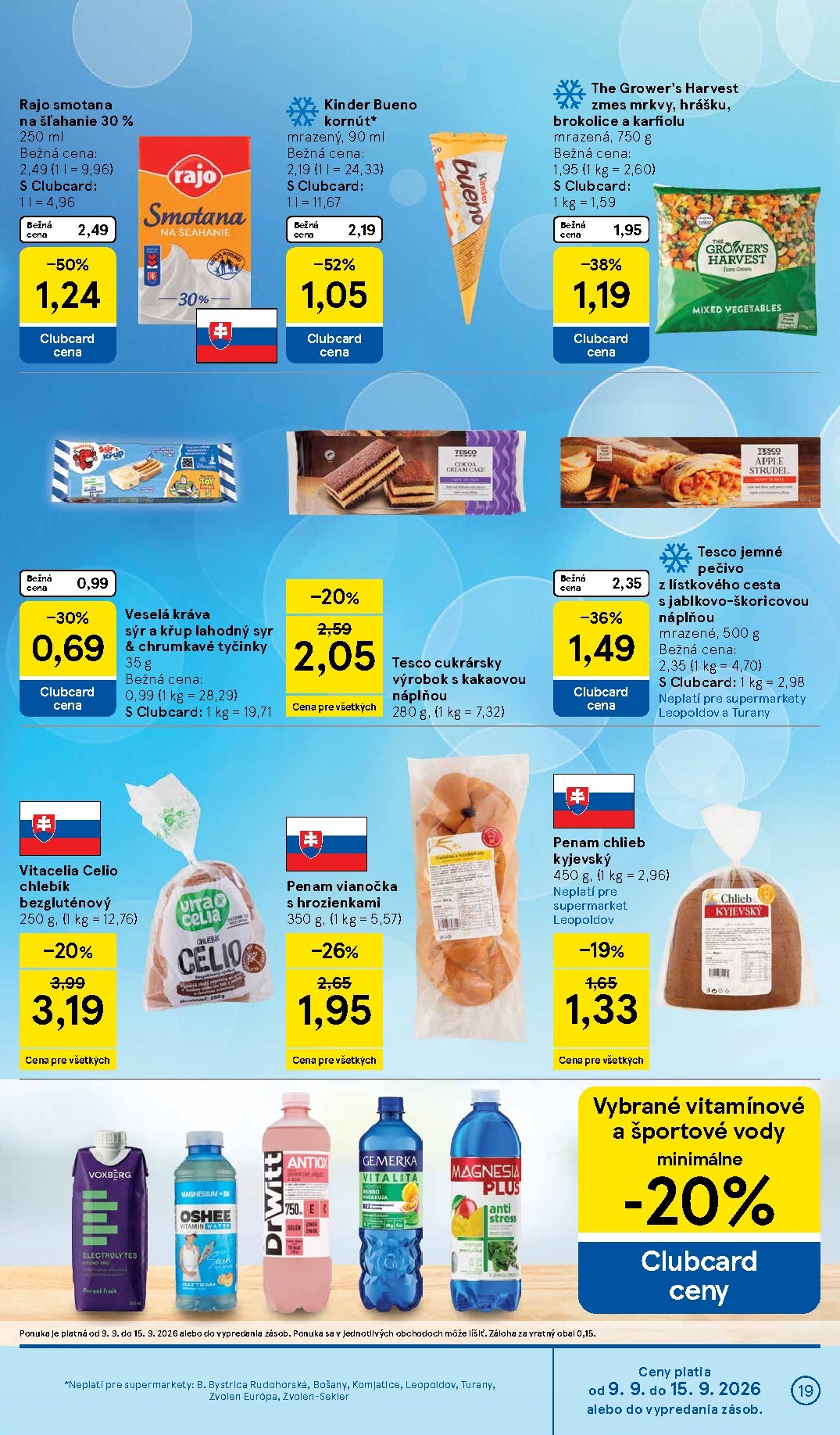 tesco - Nový Tesco supermarket leták od stredy, 09.09.2026 do utorka, 15.09.2026 - page: 19