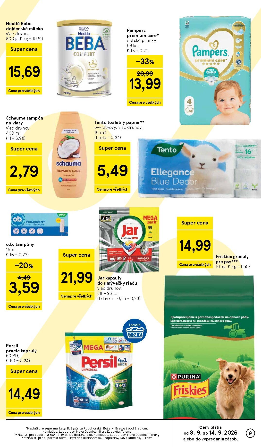 tesco - Nový Tesco supermarket leták od stredy, 09.09.2026 do utorka, 15.09.2026 - page: 9