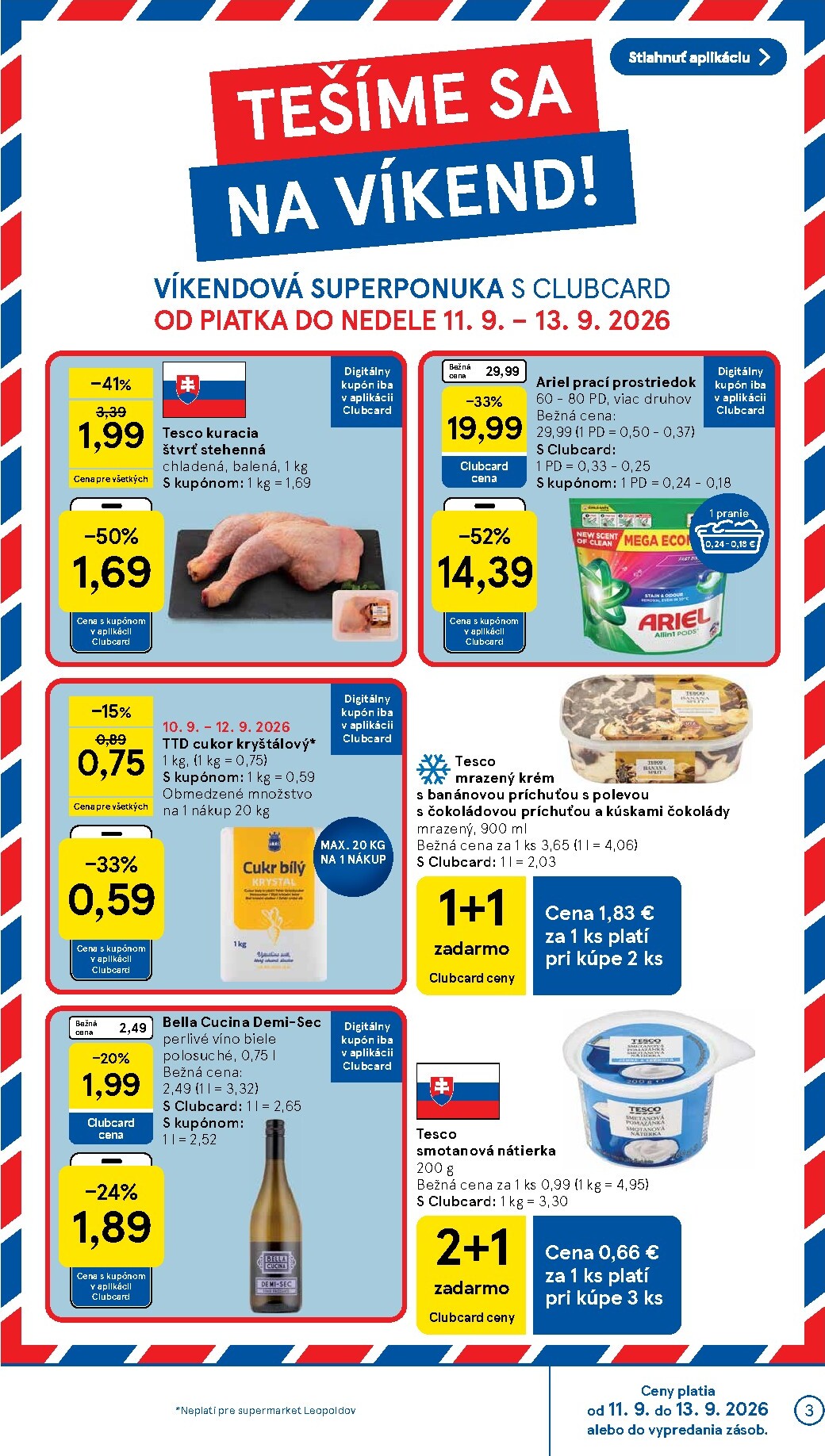 tesco - Nový Tesco supermarket leták od stredy, 09.09.2026 do utorka, 15.09.2026 - page: 3