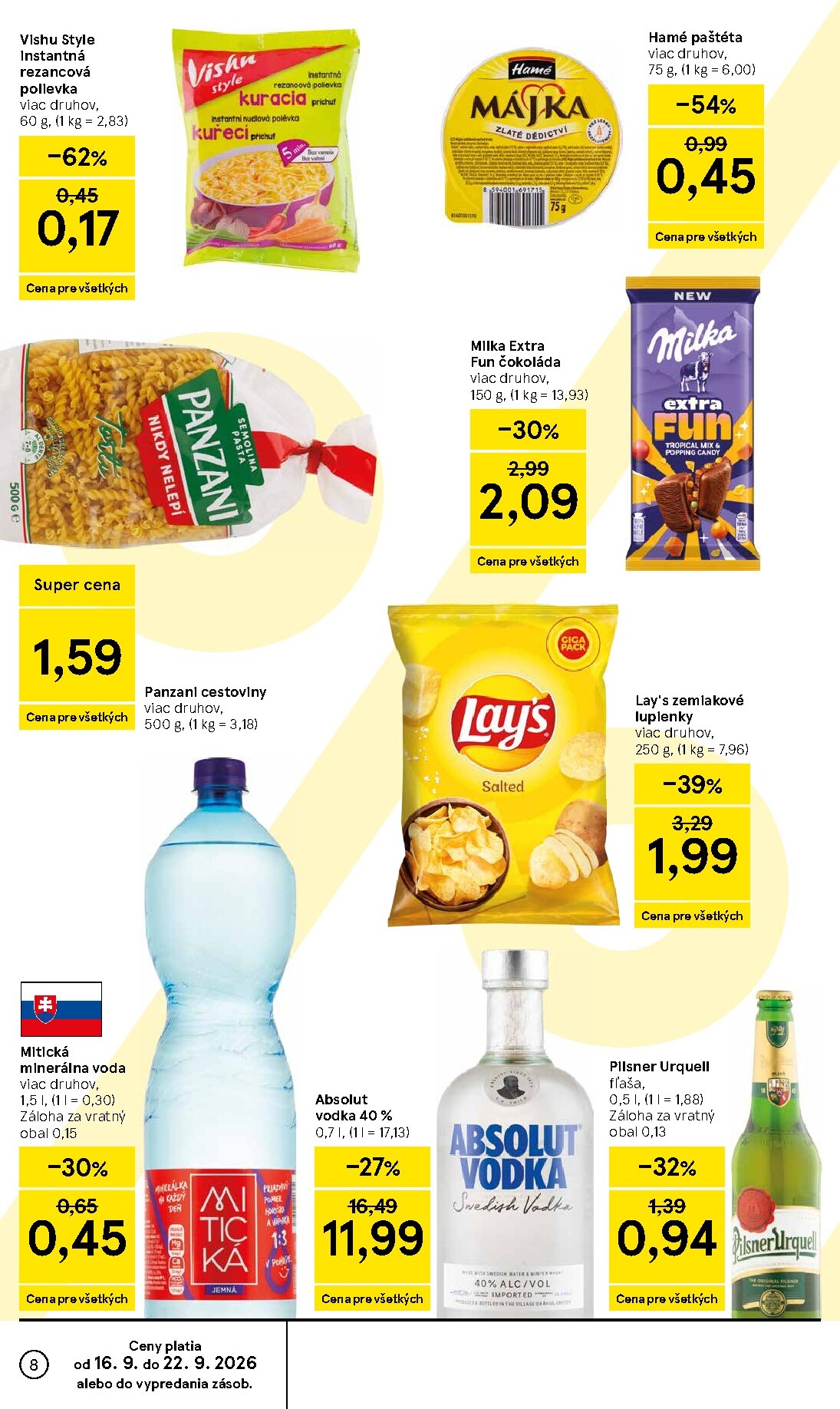 tesco - Nový Tesco leták od stredy, 16.09.2026 do utorka, 22.09.2026 - page: 8