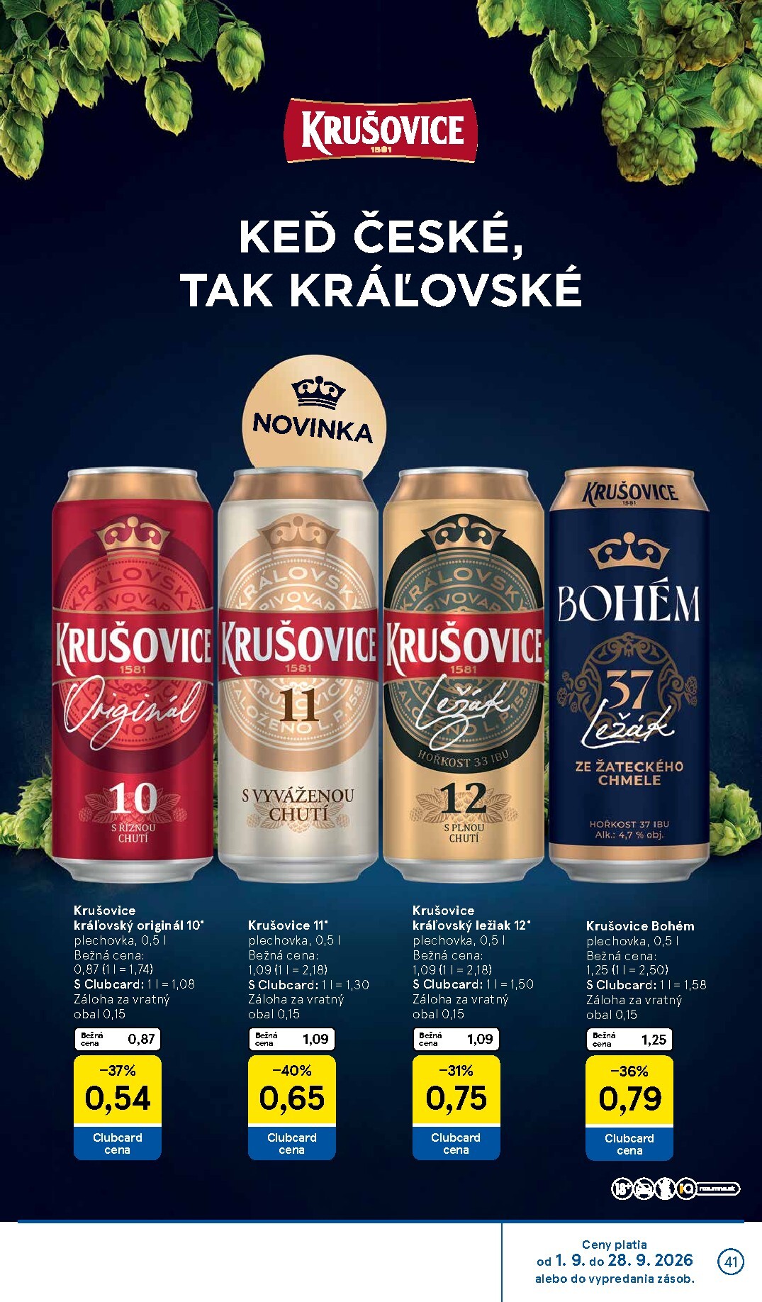 tesco - Nový Tesco leták od stredy, 16.09.2026 do utorka, 22.09.2026 - page: 41