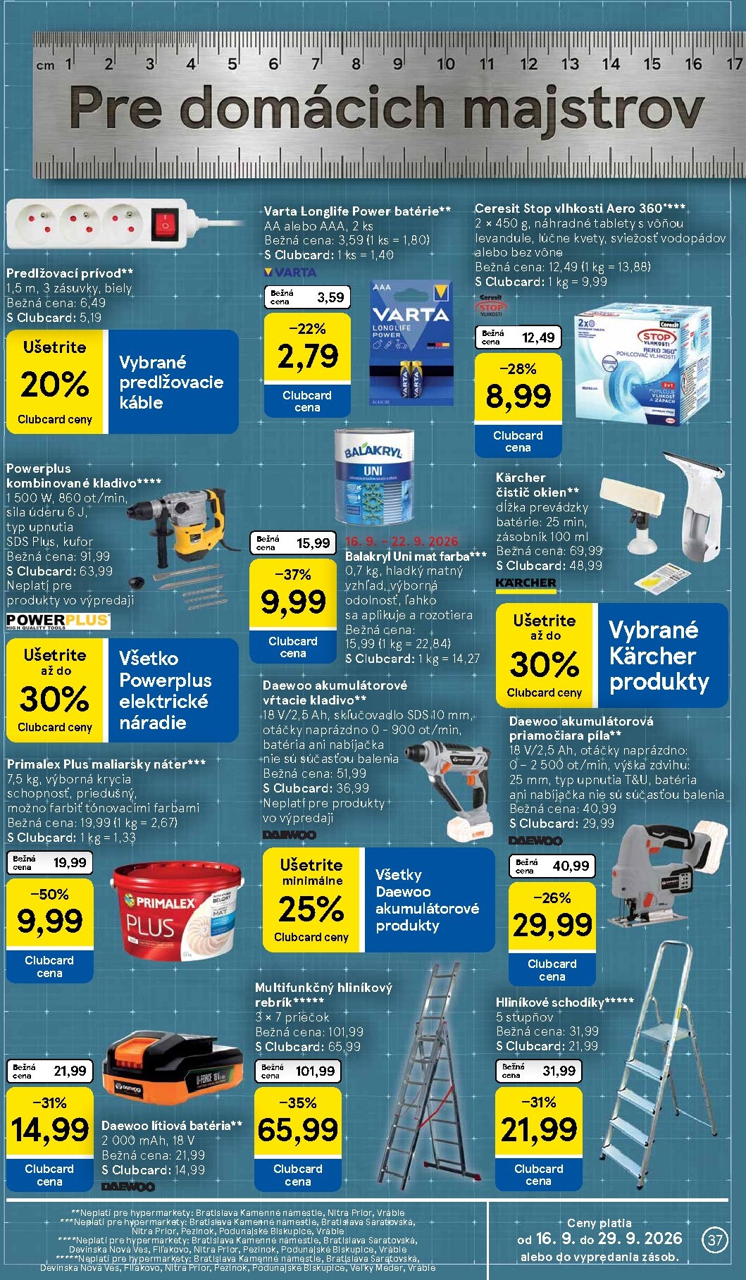 tesco - Nový Tesco leták od stredy, 16.09.2026 do utorka, 22.09.2026 - page: 37