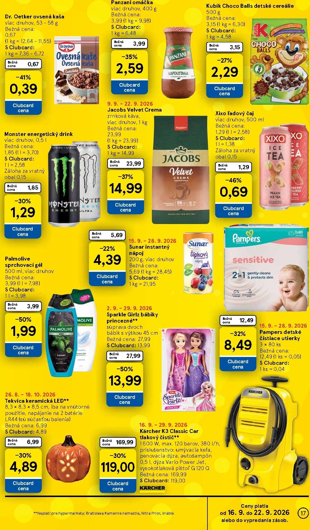 tesco - Nový Tesco leták od stredy, 16.09.2026 do utorka, 22.09.2026 - page: 17