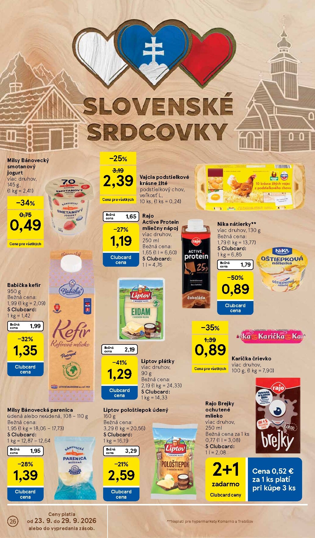 tesco - Nový Tesco leták od stredy, 23.09.2026 do utorka, 29.09.2026 - page: 26