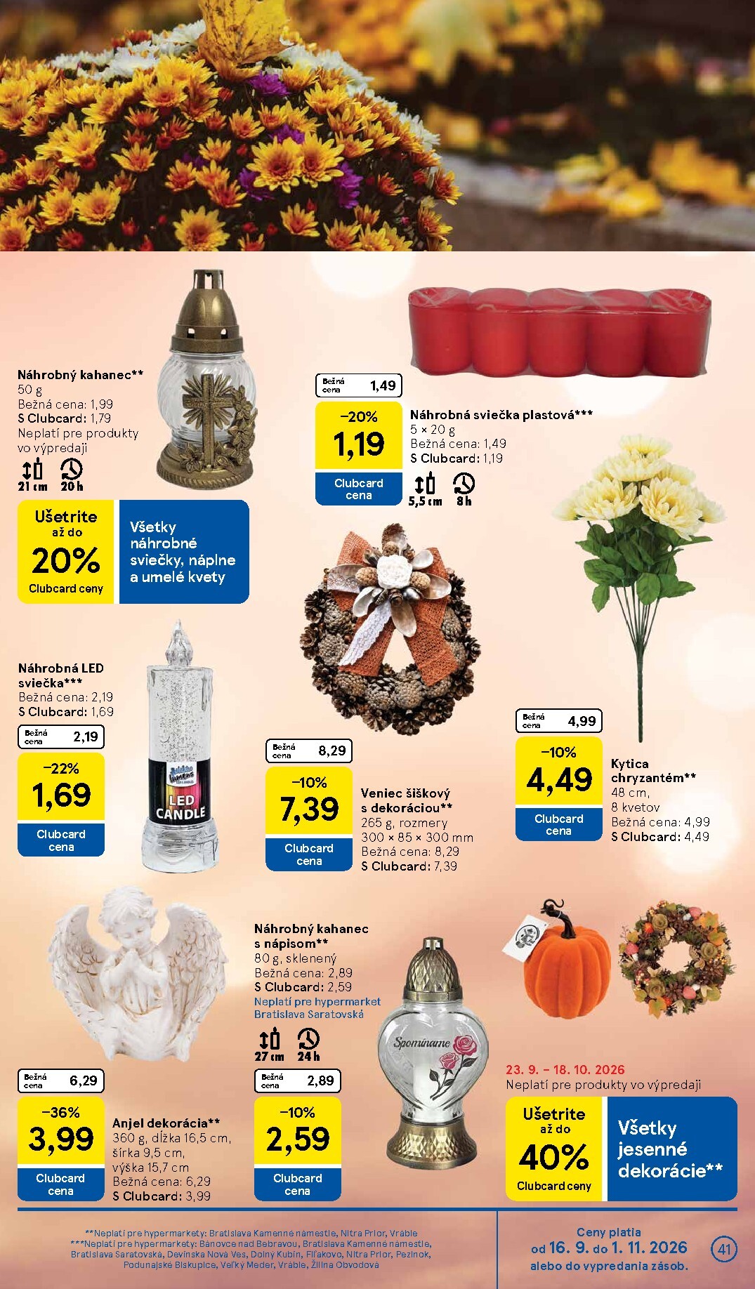 tesco - Nový Tesco leták od stredy, 23.09.2026 do utorka, 29.09.2026 - page: 41