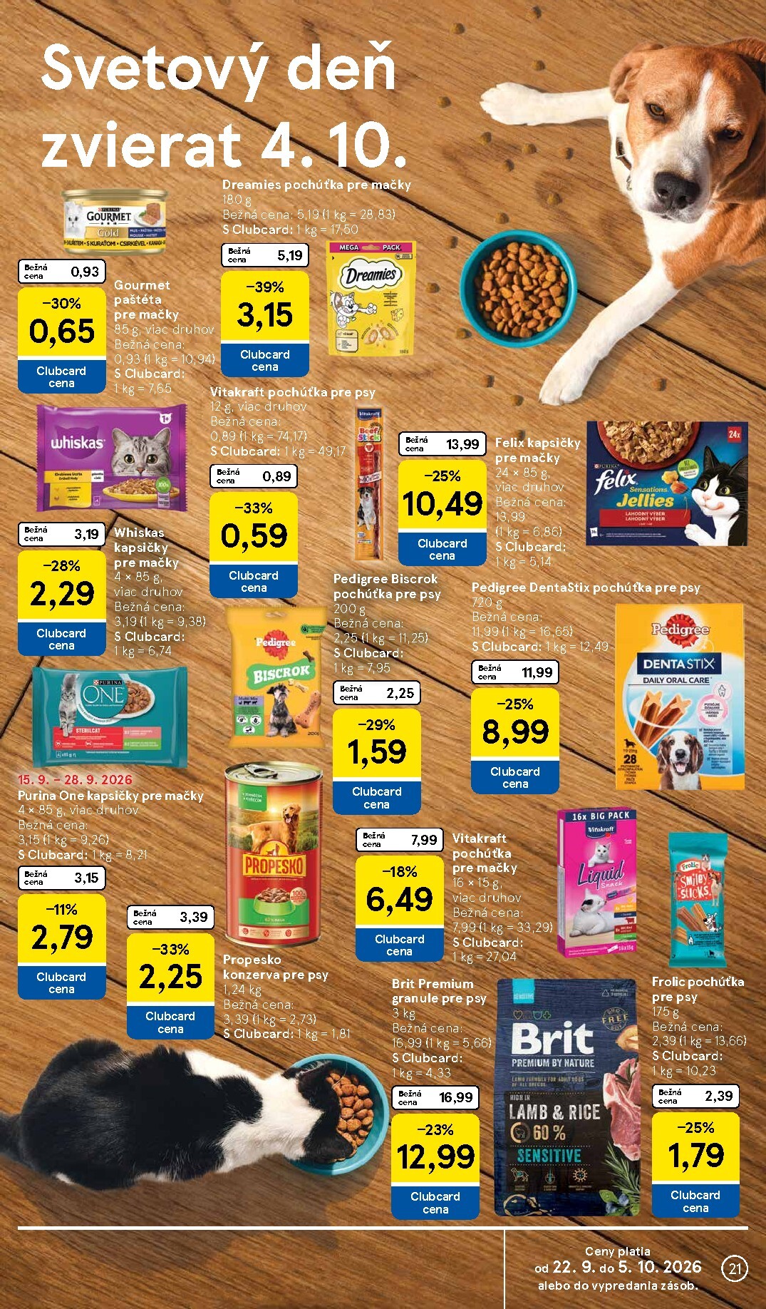 tesco - Nový Tesco leták od stredy, 23.09.2026 do utorka, 29.09.2026 - page: 21