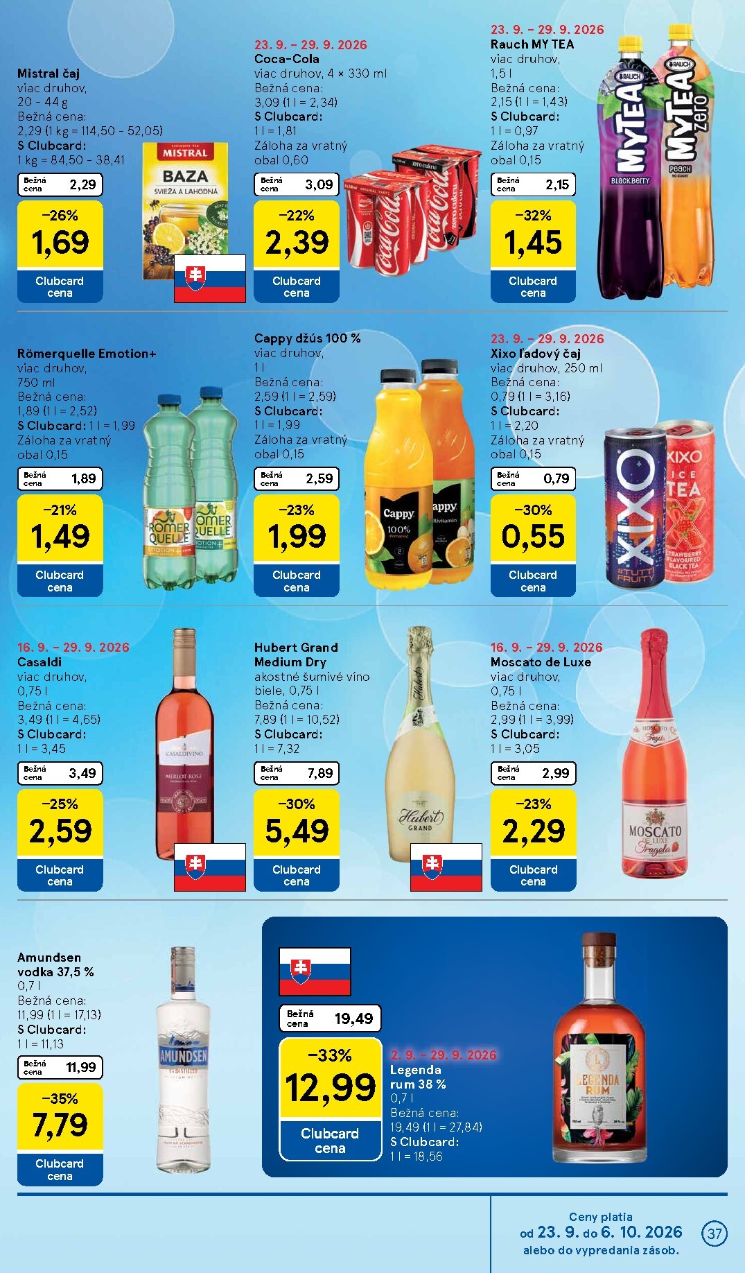 tesco - Nový Tesco leták od stredy, 23.09.2026 do utorka, 29.09.2026 - page: 37