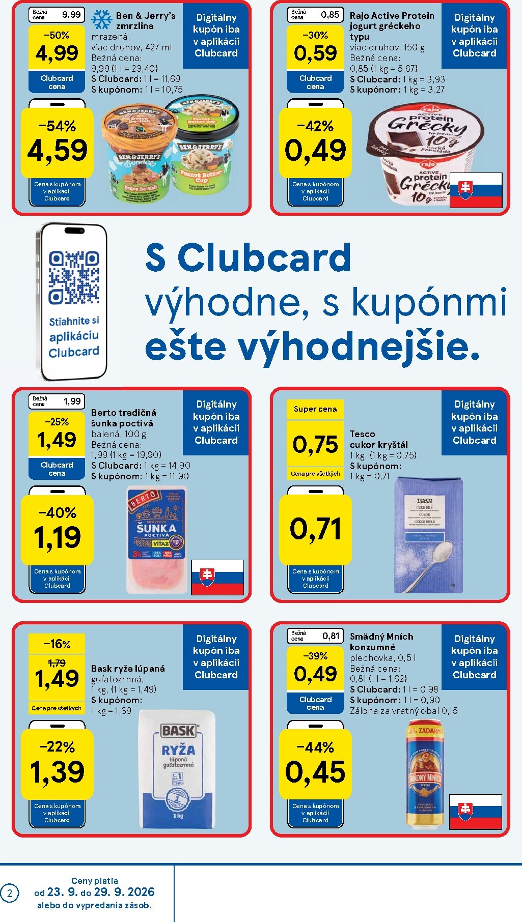 tesco - Nový Tesco leták od stredy, 23.09.2026 do utorka, 29.09.2026 - page: 2