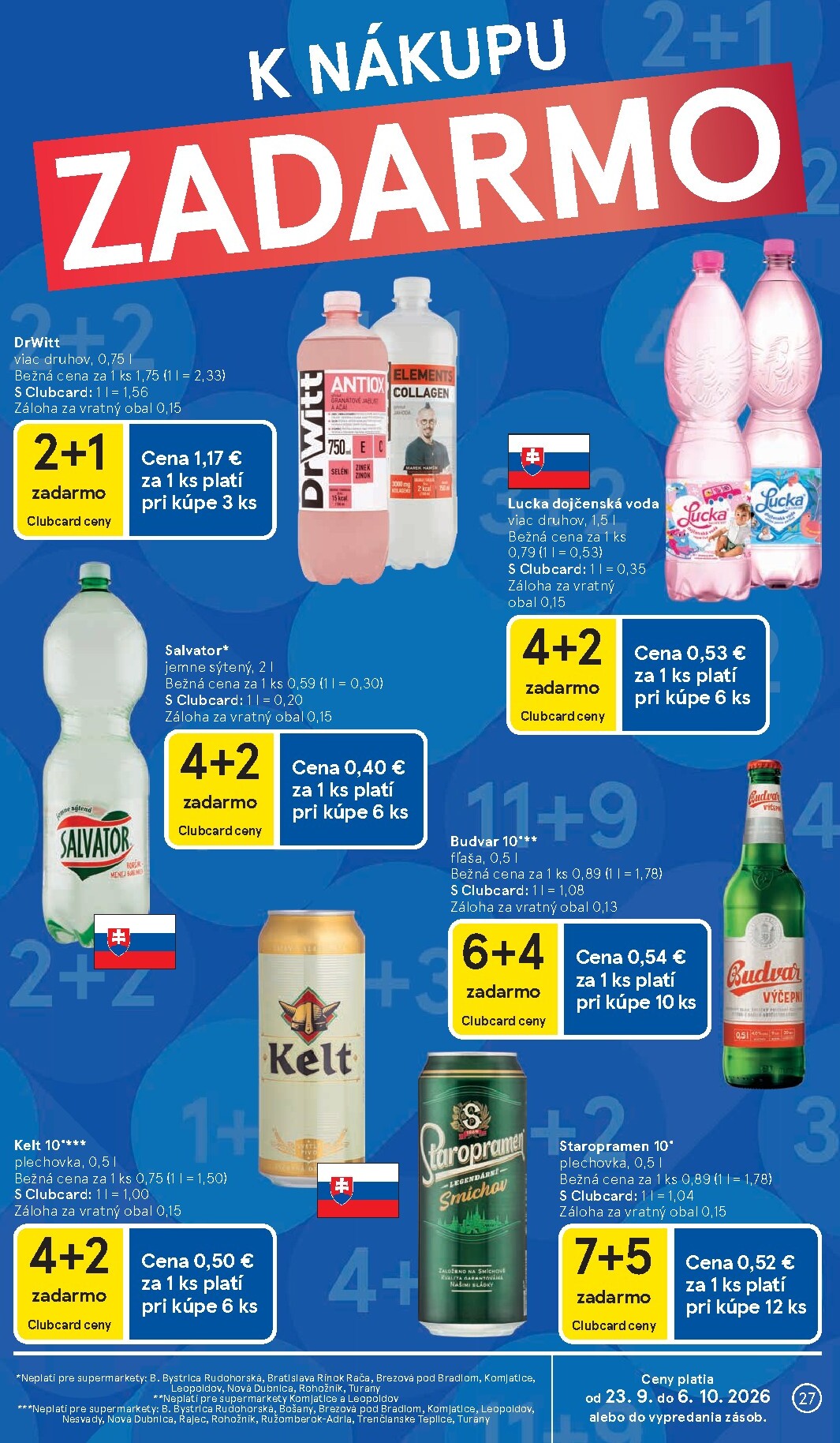 tesco - Nový Tesco supermarket leták od stredy, 23.09.2026 do utorka, 29.09.2026 - page: 27