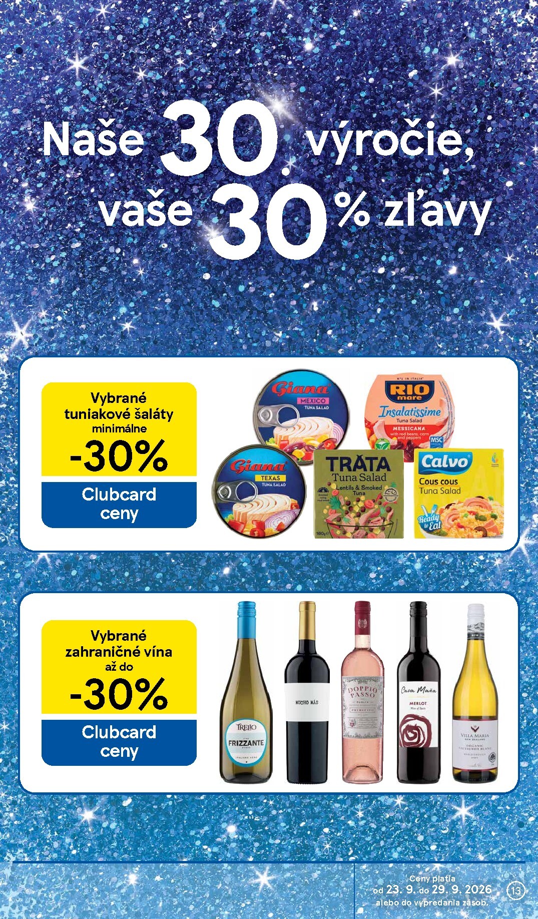 tesco - Nový Tesco supermarket leták od stredy, 23.09.2026 do utorka, 29.09.2026 - page: 13