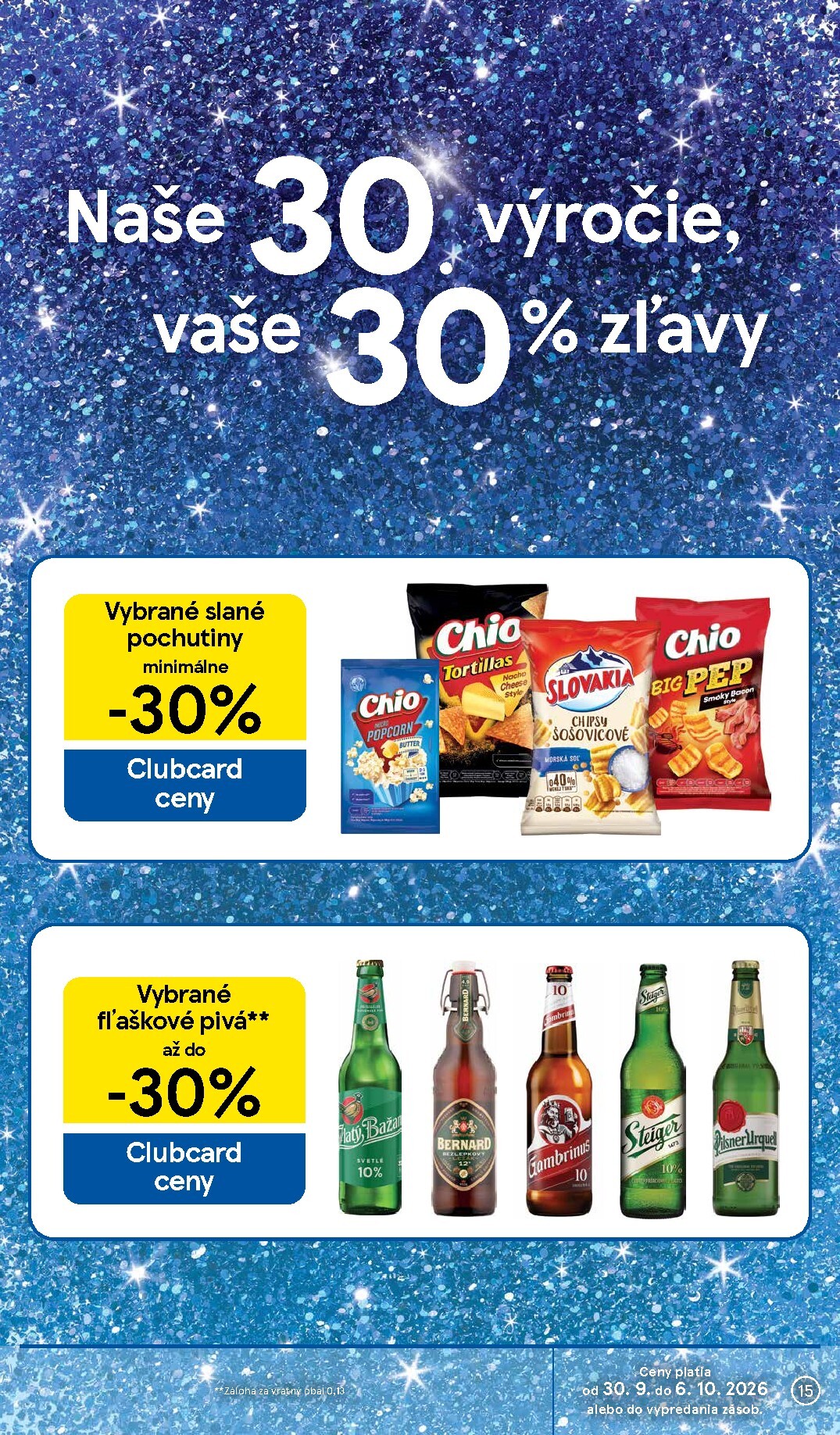 tesco - Nový Tesco leták od stredy, 30.09.2026 do utorka, 06.10.2026 - page: 15