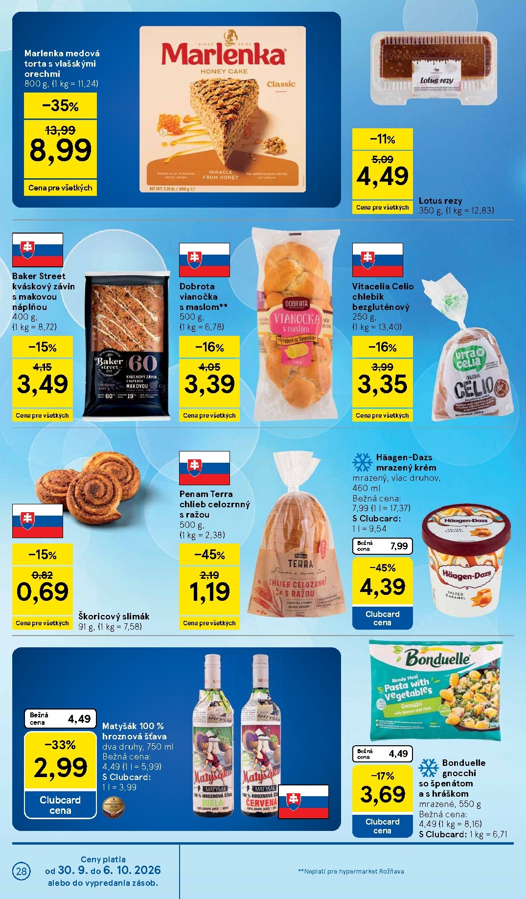 tesco - Nový Tesco leták od stredy, 30.09.2026 do utorka, 06.10.2026 - page: 28