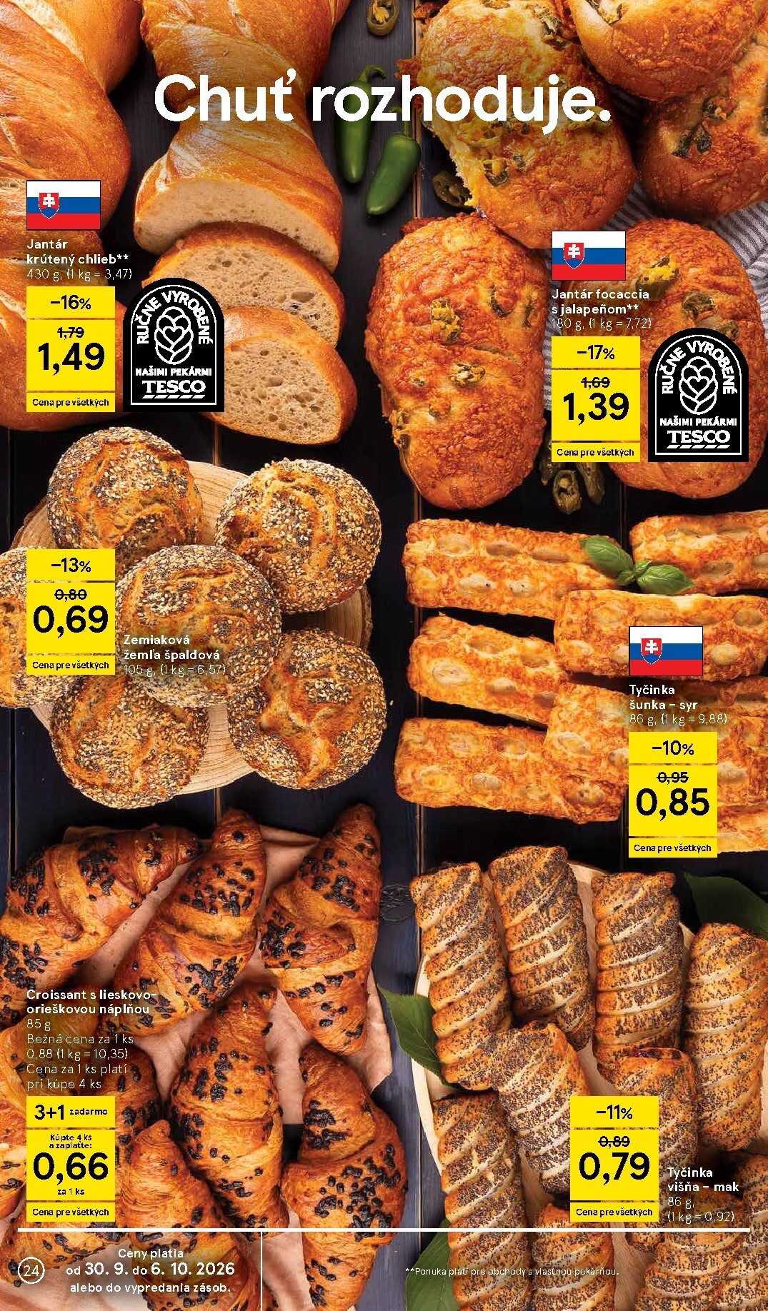 tesco - Nový Tesco leták od stredy, 30.09.2026 do utorka, 06.10.2026 - page: 24