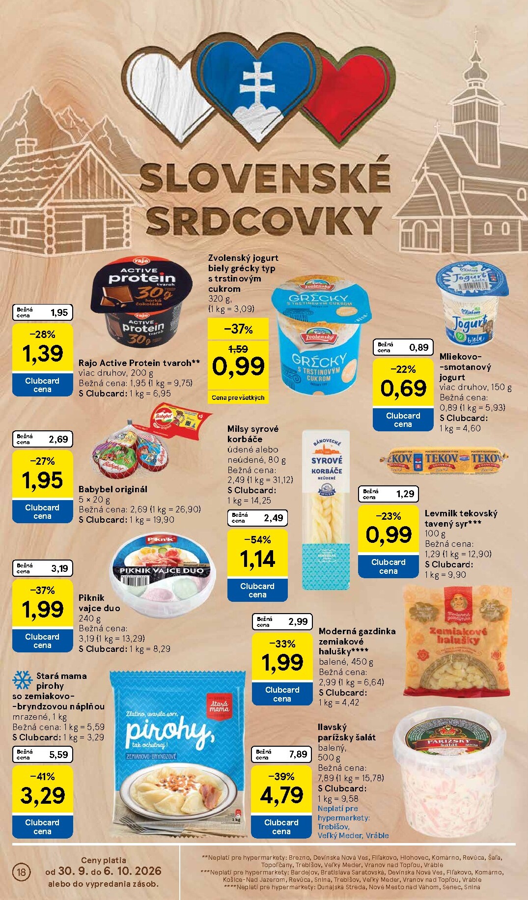 tesco - Nový Tesco leták od stredy, 30.09.2026 do utorka, 06.10.2026 - page: 18