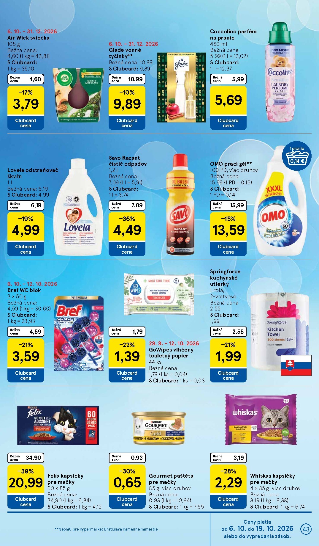 tesco - Nový Tesco leták od stredy, 07.10.2026 do utorka, 13.10.2026 - page: 43